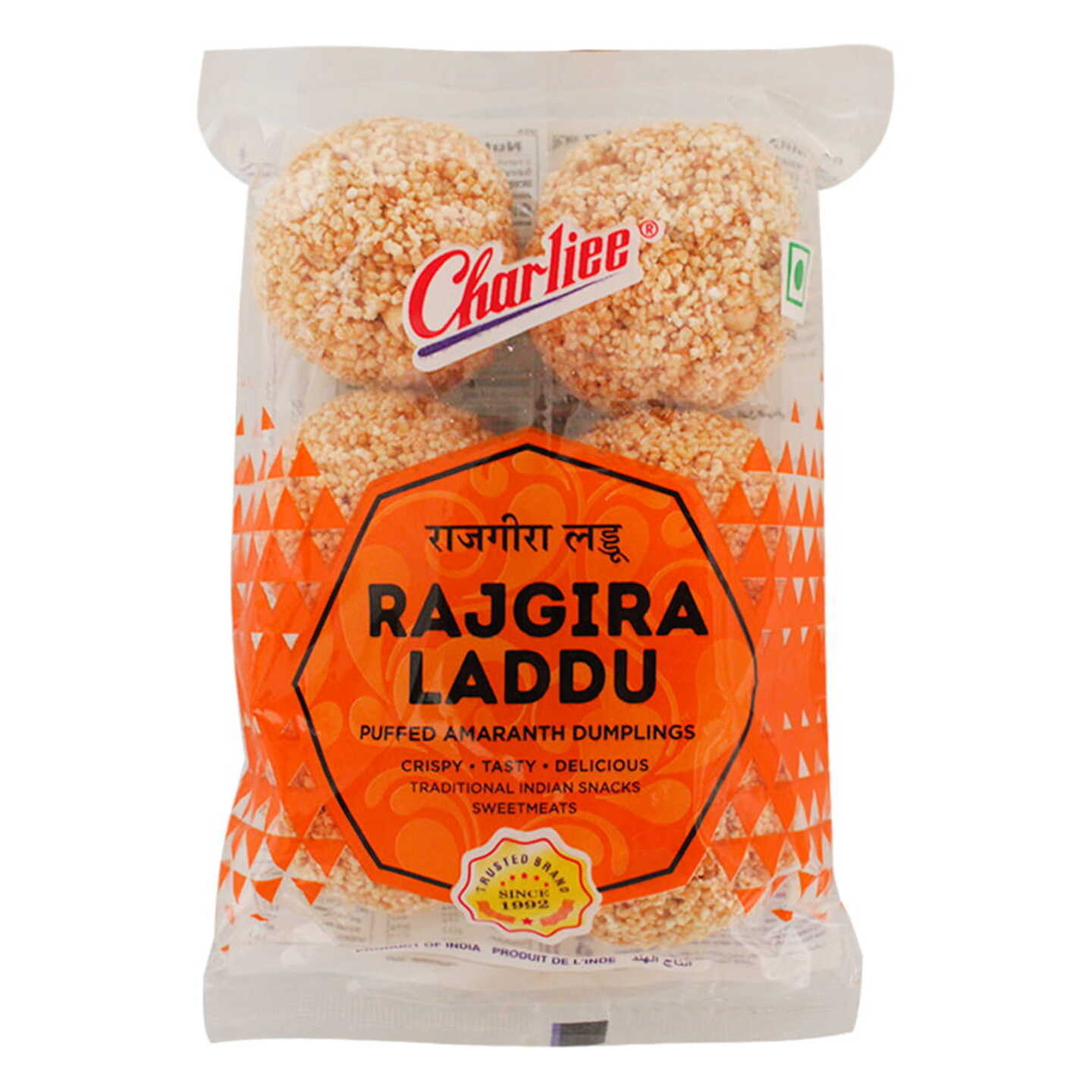 Charliee Rajgira Laddu: 75 gms