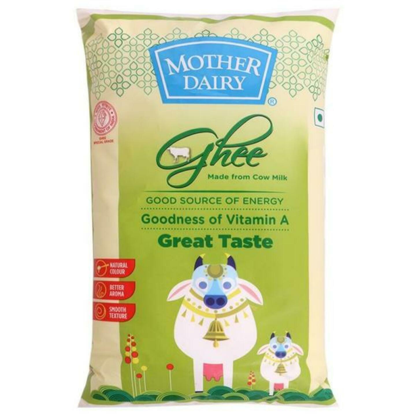 Mother Dairy Cow Ghee 1 L