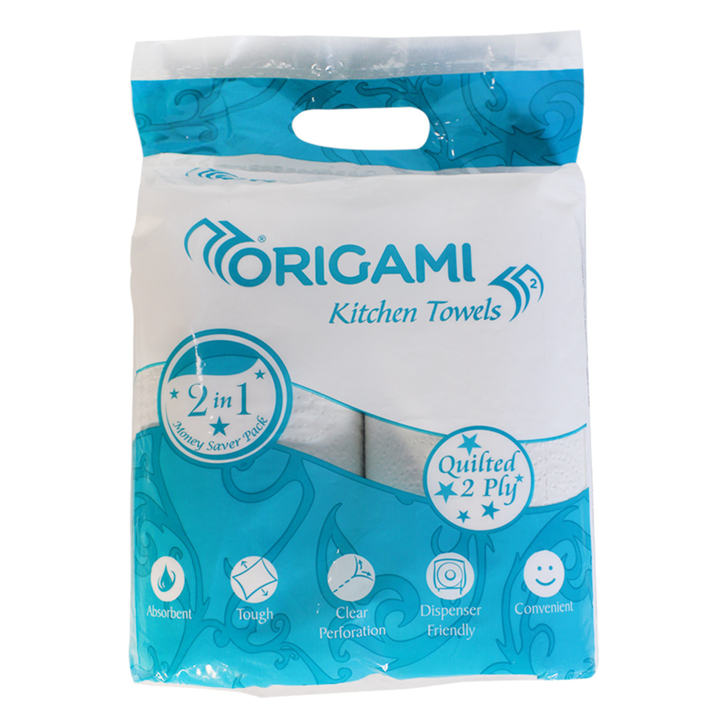 Origami So Soft Godya 2-In-1 Kitchen Tissue Towel: 2 Units