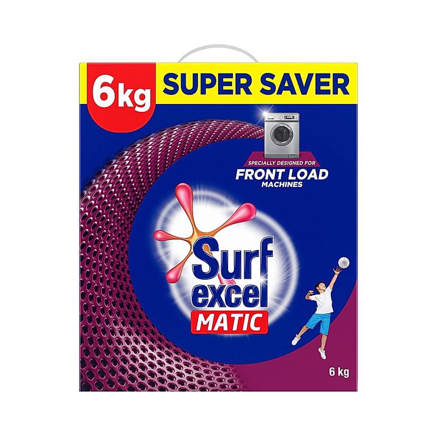 Surf Excel Matic Front Load Detergent Powder: 6 kgs