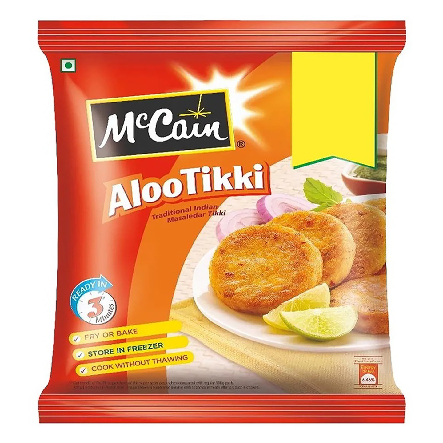 McCain Aloo Tikki: 760 gms