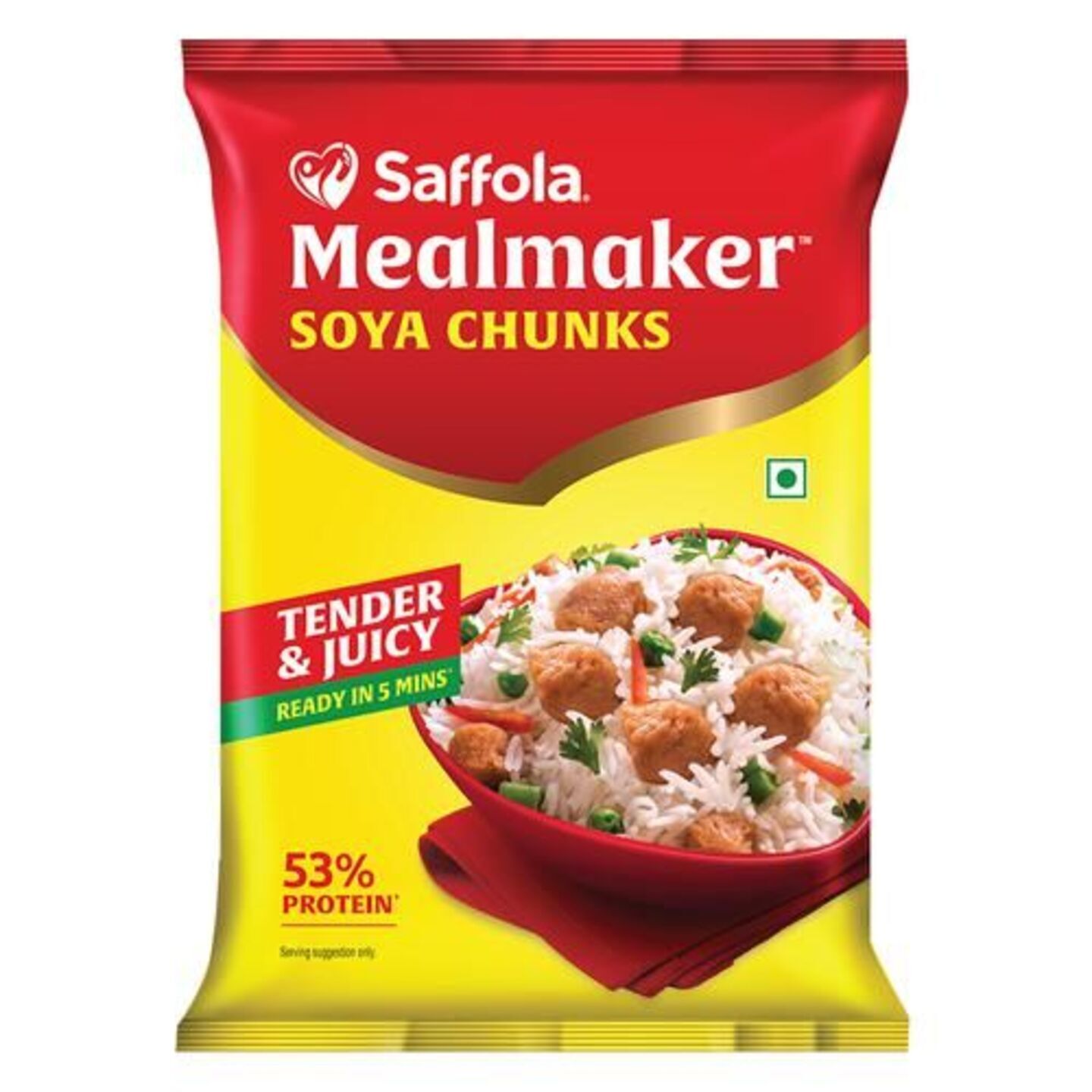 Saffola Mealmaker Soya Chunks 400 gms