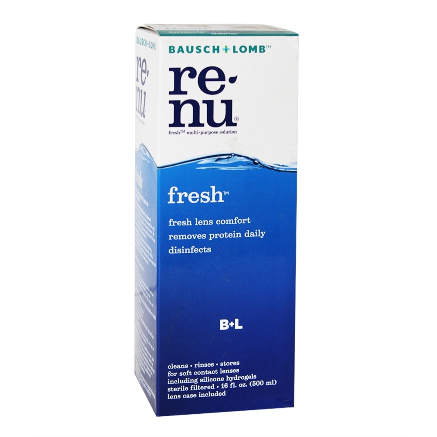 Renu Multi-Purpose Contact Lens Solution: 500 ml