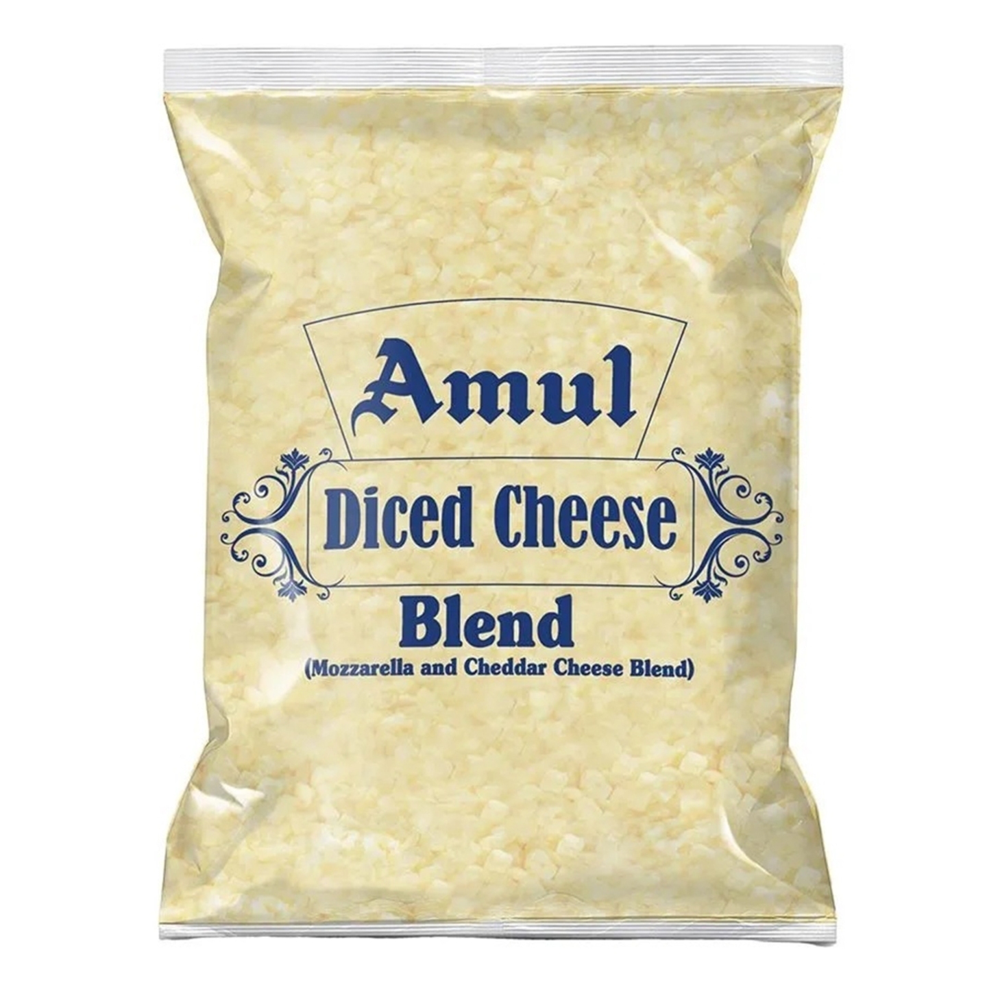 Amul Diced Blend Cheese: 1 kg