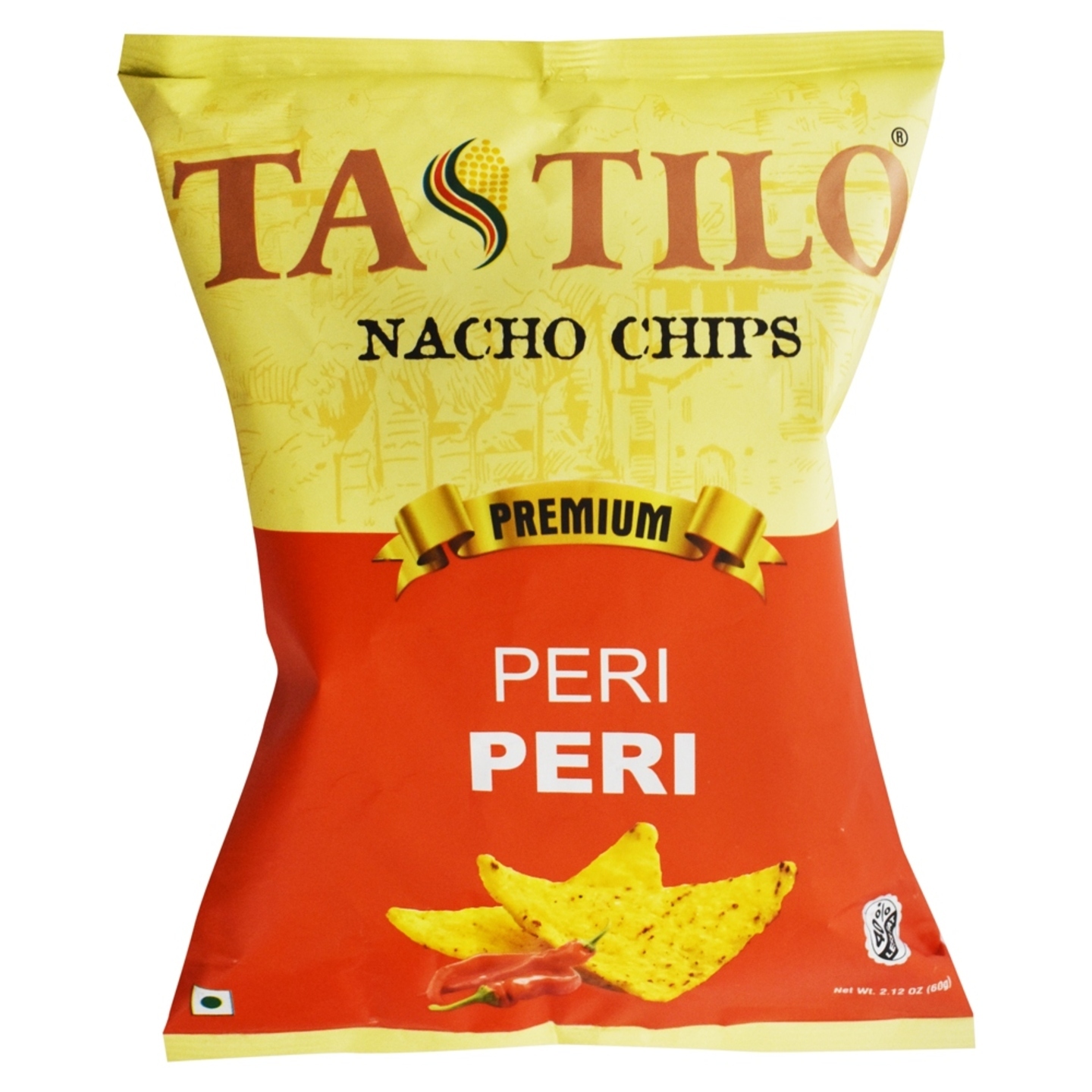 Tastilo Nacho Chips - Peri Peri: 60 gms