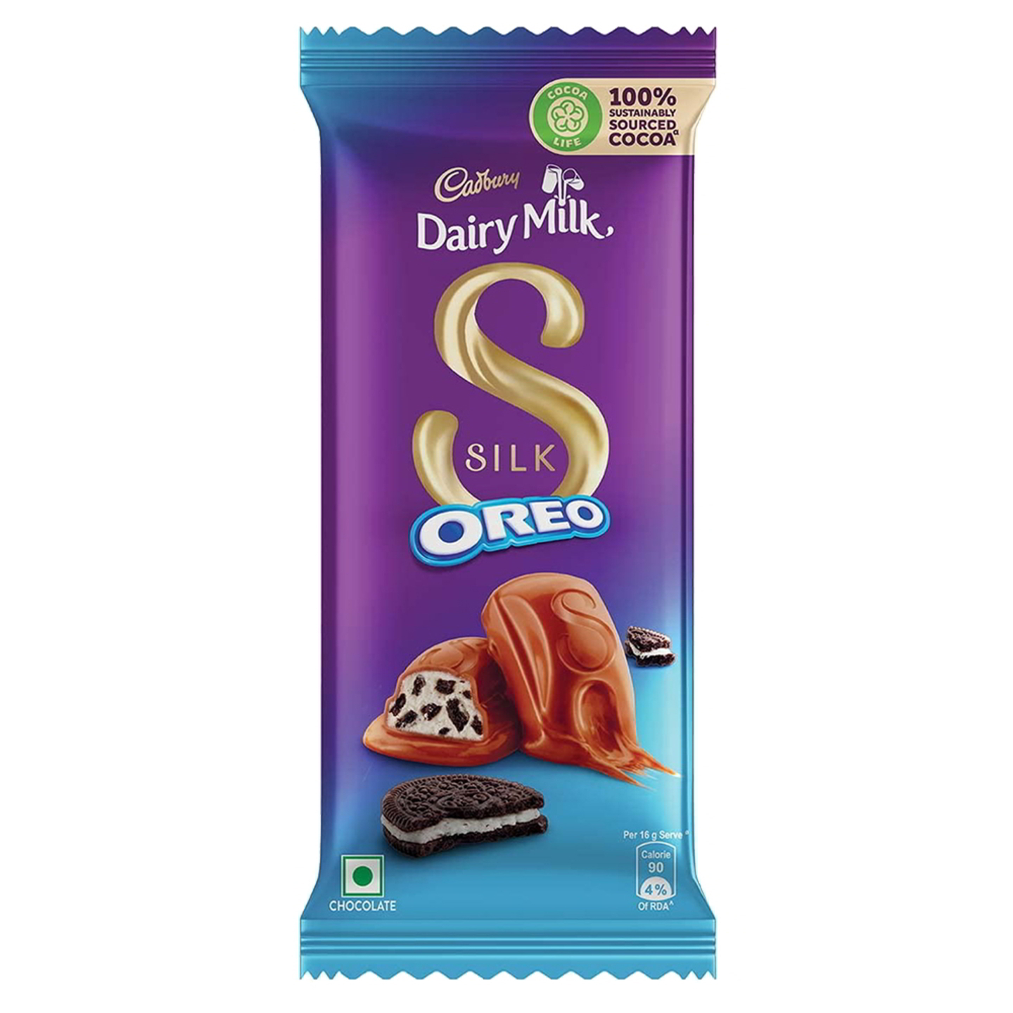 Cadbury Dairy Milk Silk Oreo Chocolate: 130 gms