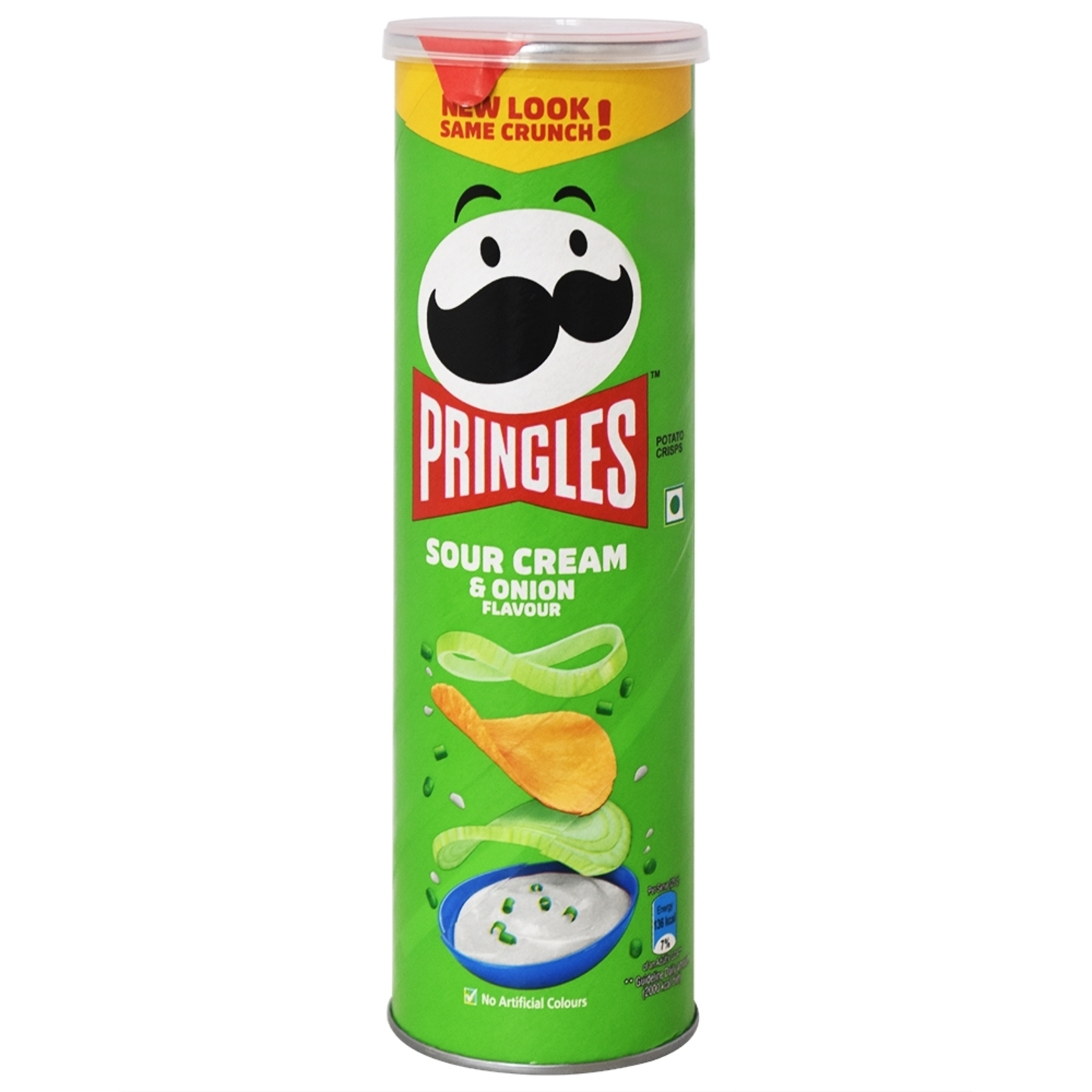 Pringles Potato Chips - Sour Cream & Onion: 107 gms