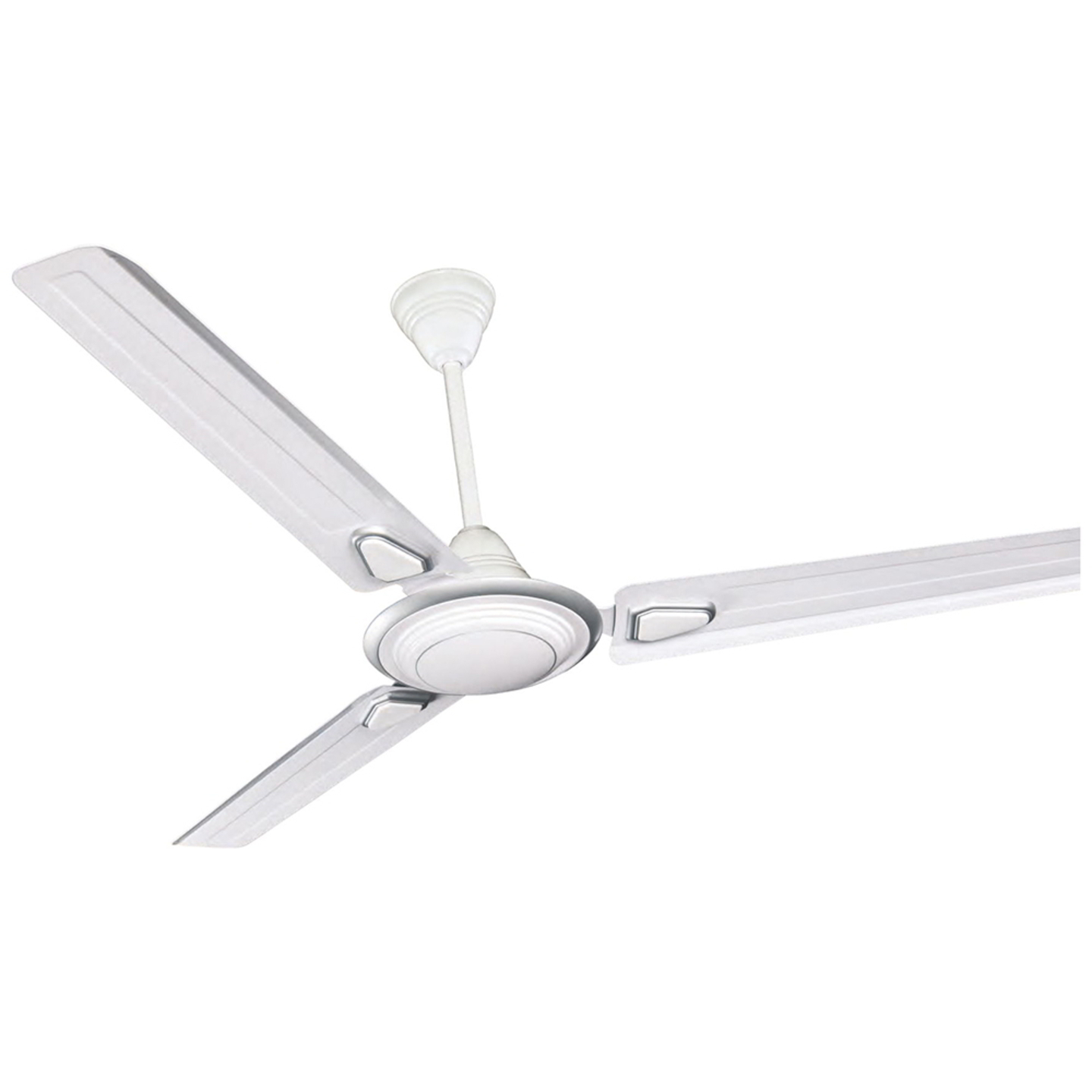 Crompton Greaves Super Briz Deco Ceiling Fan 1200 mm Silver White