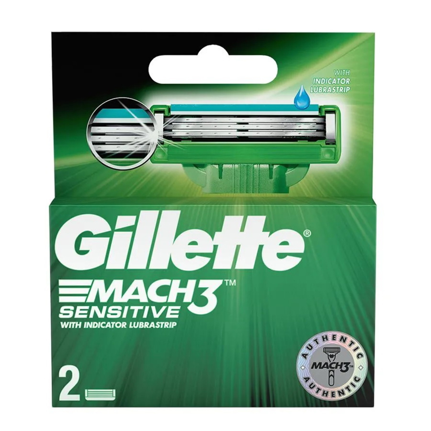 Gillette Mach3 Sensitive - 2 Cartridges