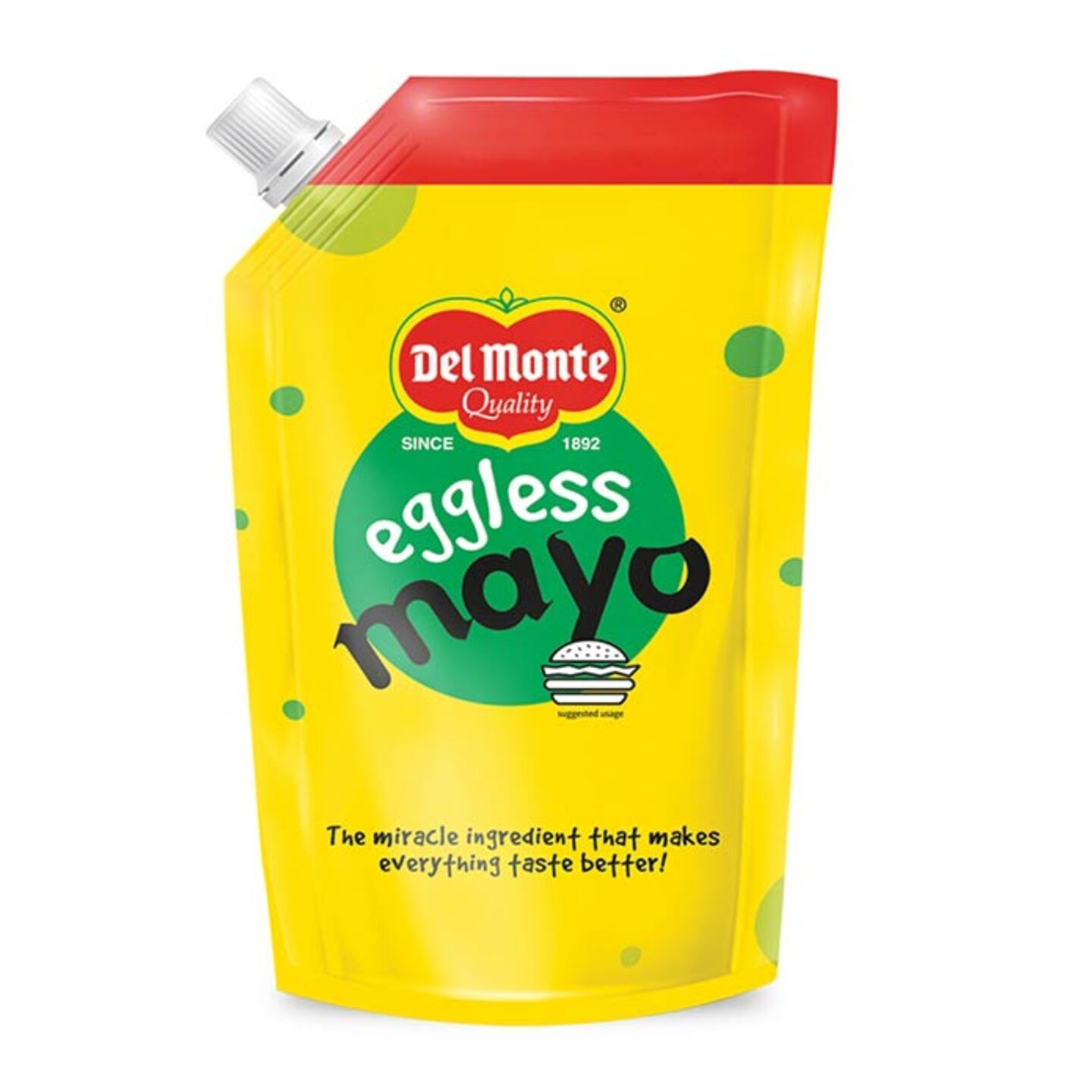 Del Monte Eggless Mayo Pouch: 900 gms