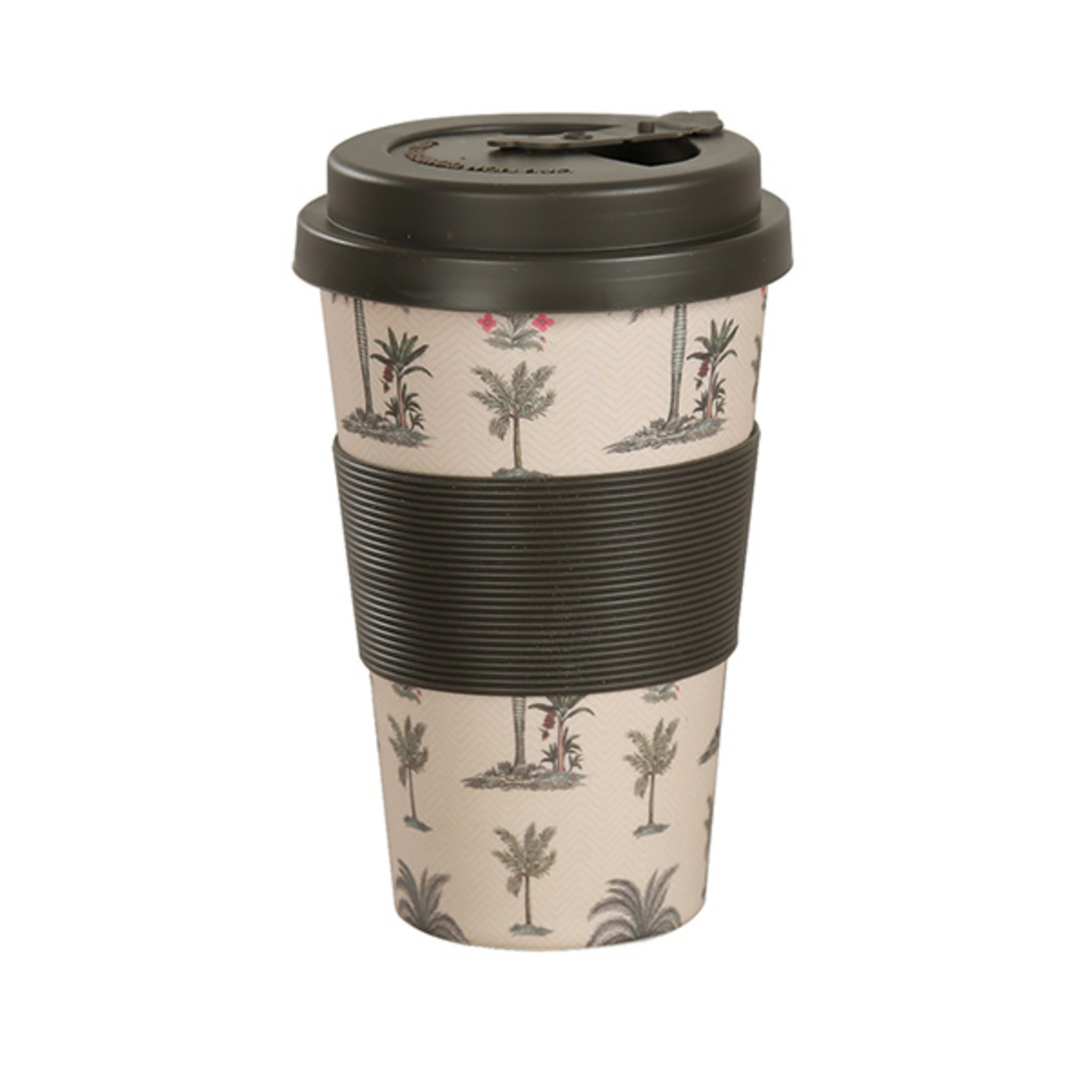 India Circus Chevron Palms Bamboo Frankie Cup