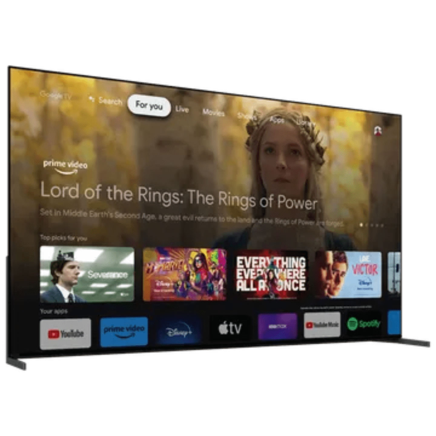 SONY A95L Series 164 cm (65 inch) OLED 4K Ultra HD Google TV with Dolby Vision and Dolby Atmos (2023 model)