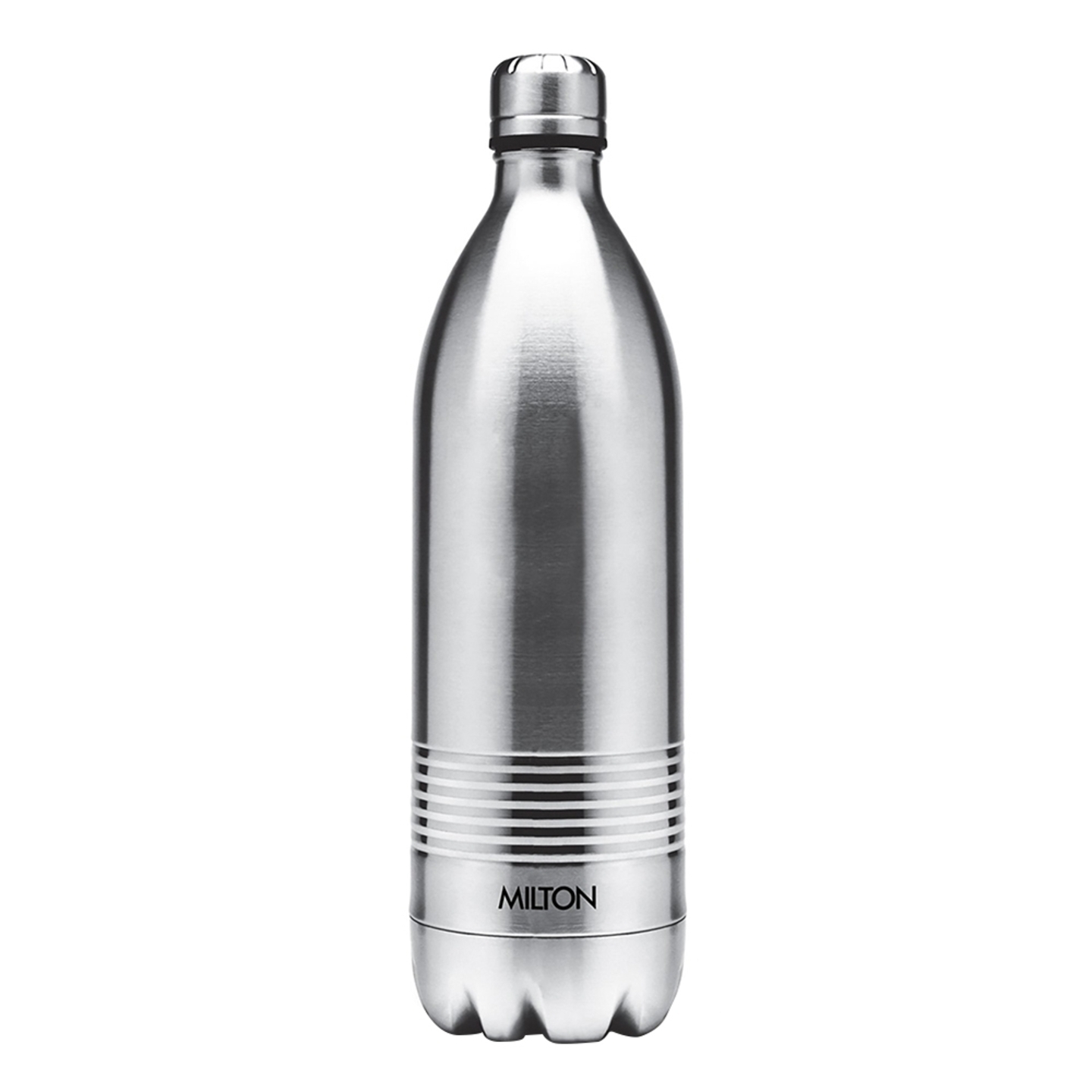 Milton Thermosteel Duo Deluxe Bottle - Silver: 1 Litre