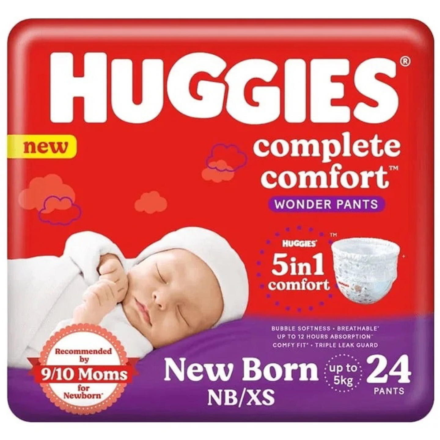 Huggies Wonder Pants New Born XS 24 U