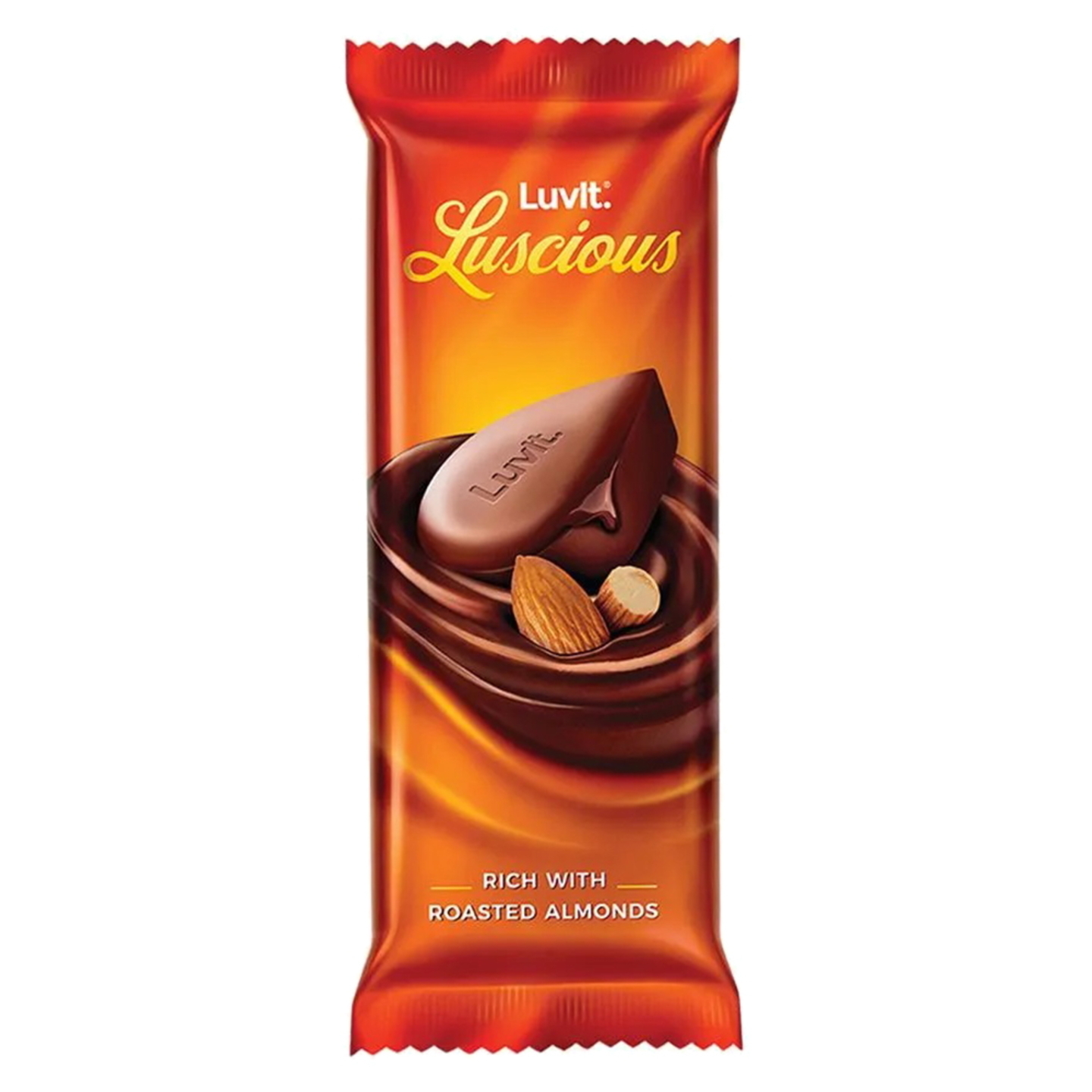 Luvit Luscious Roasted Almond Chocolate: 45 gms