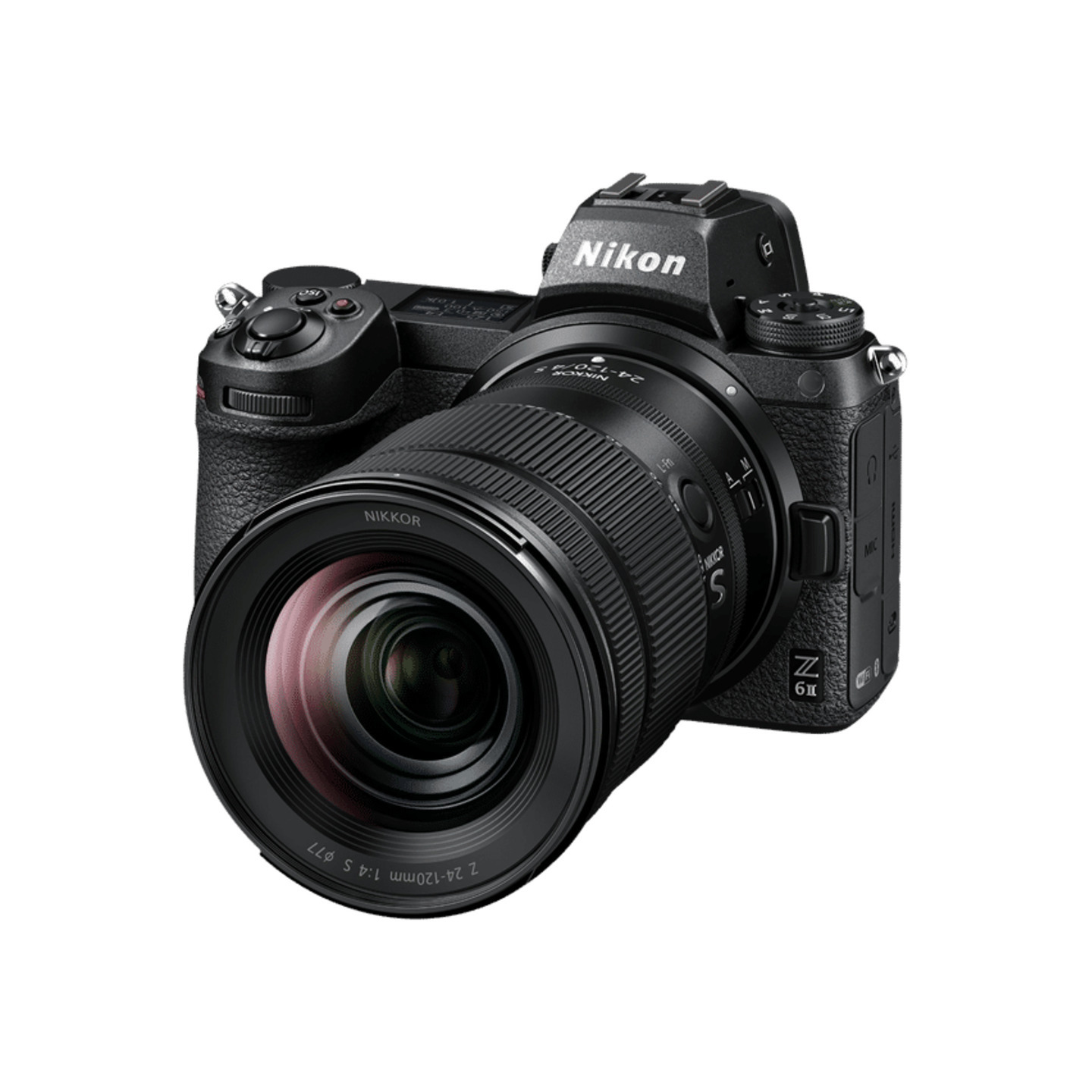 Nikon Z 6II 24.5MP Mirrorless Camera (24-120 mm Lens, 35.9 x 23.9 mm Sensor, Tilting TFT Touch-Sensitive LCD)