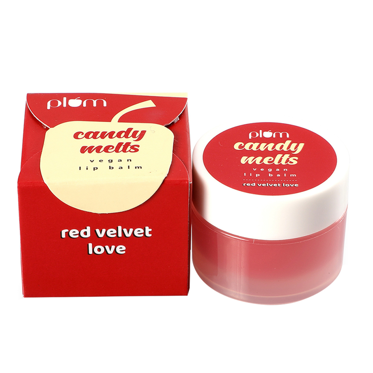 Plum Red Velvet Love Lip Balm: 12 gms