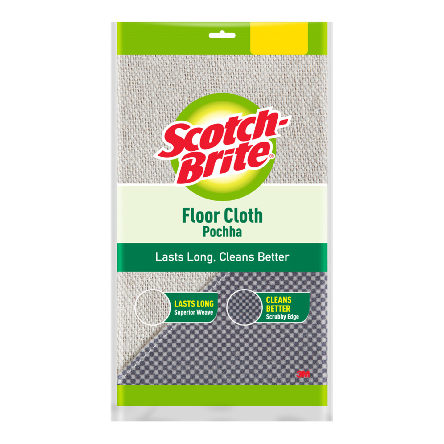 Scotch Brite Floor Cleaning Cloth Pocha - 48x53 cm: 2 Units