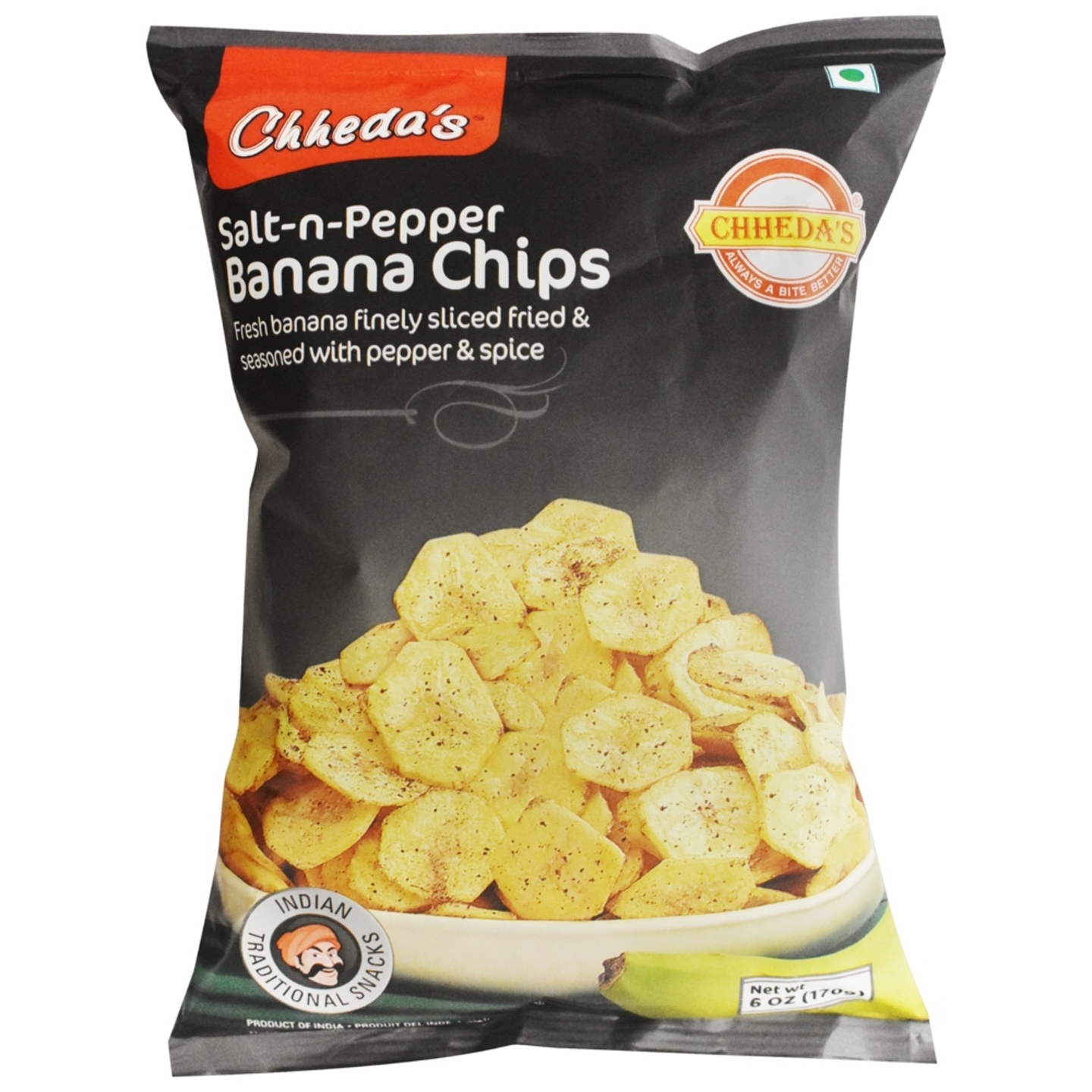 Chheda's Salt-N-Pepper Banana Chips: 170 gms