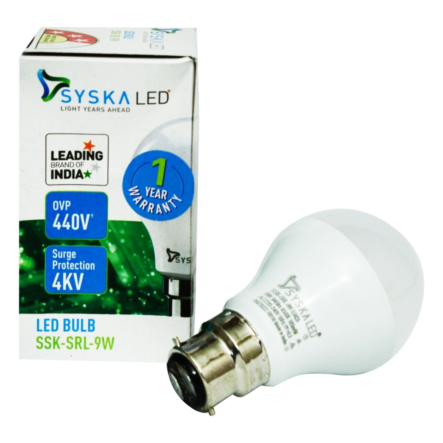 Syska LED Bulb B22 6500K