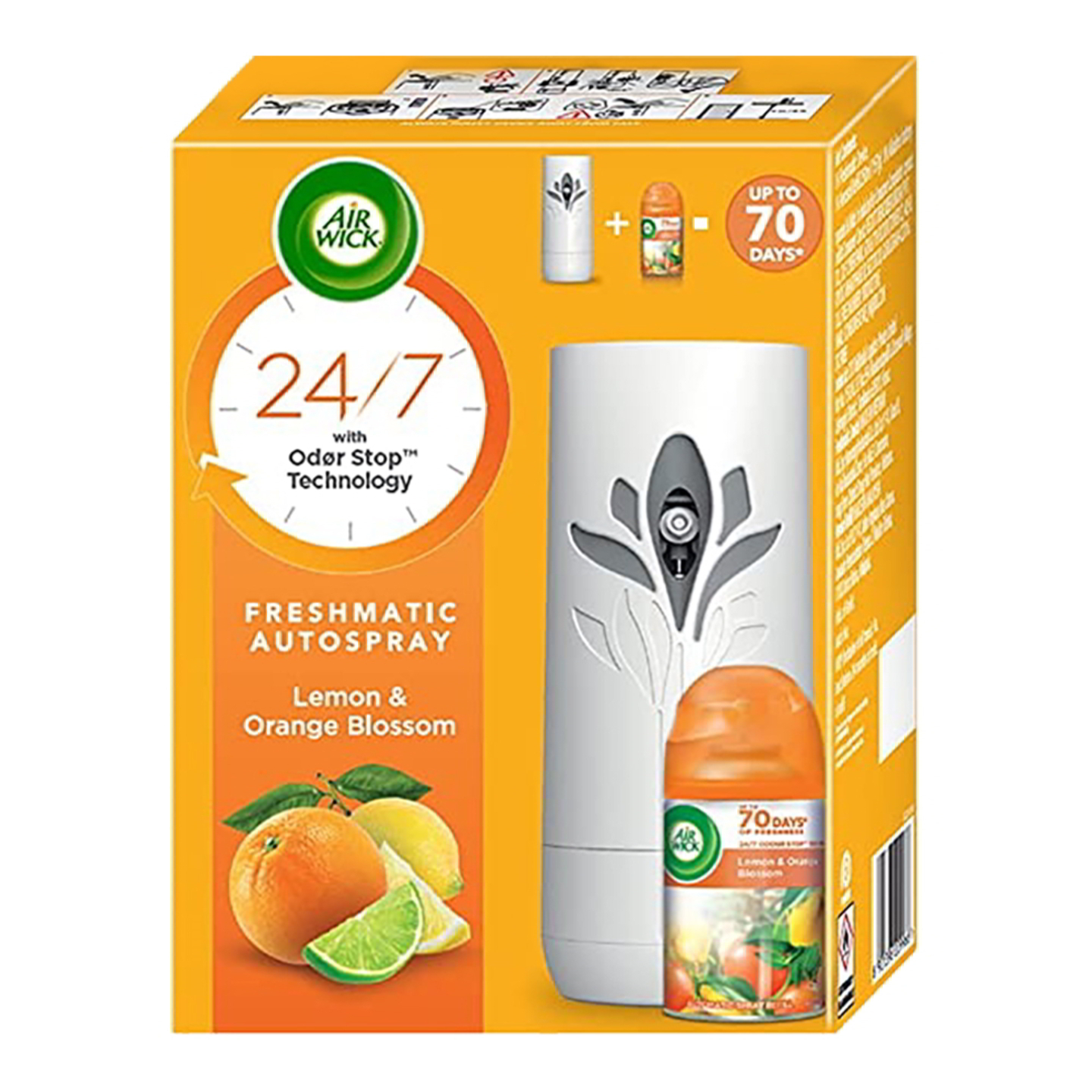 Air Wick Freshmatic Auto Spray - Lemon & Orange (Machine+Refill): 250 ml