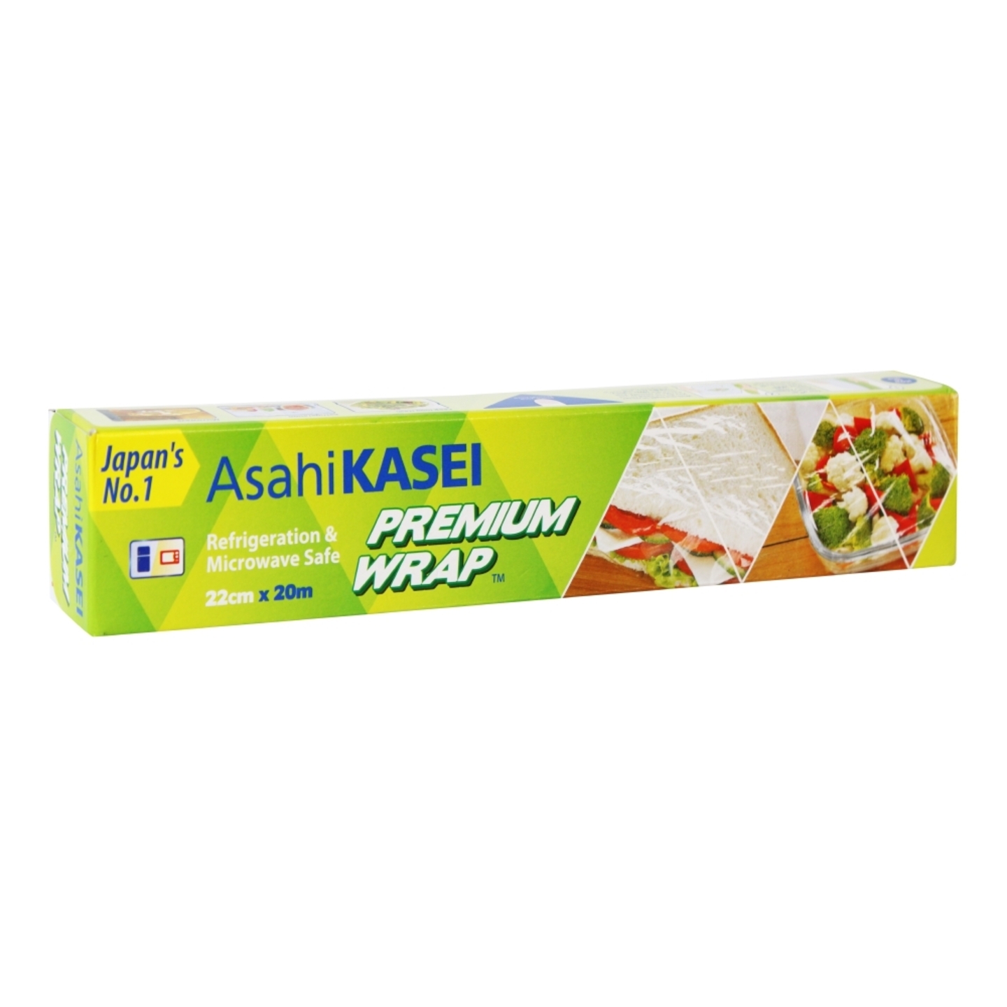 Asahi Kasei Premium Cling Film Wrap: 22 cm x 20 metres