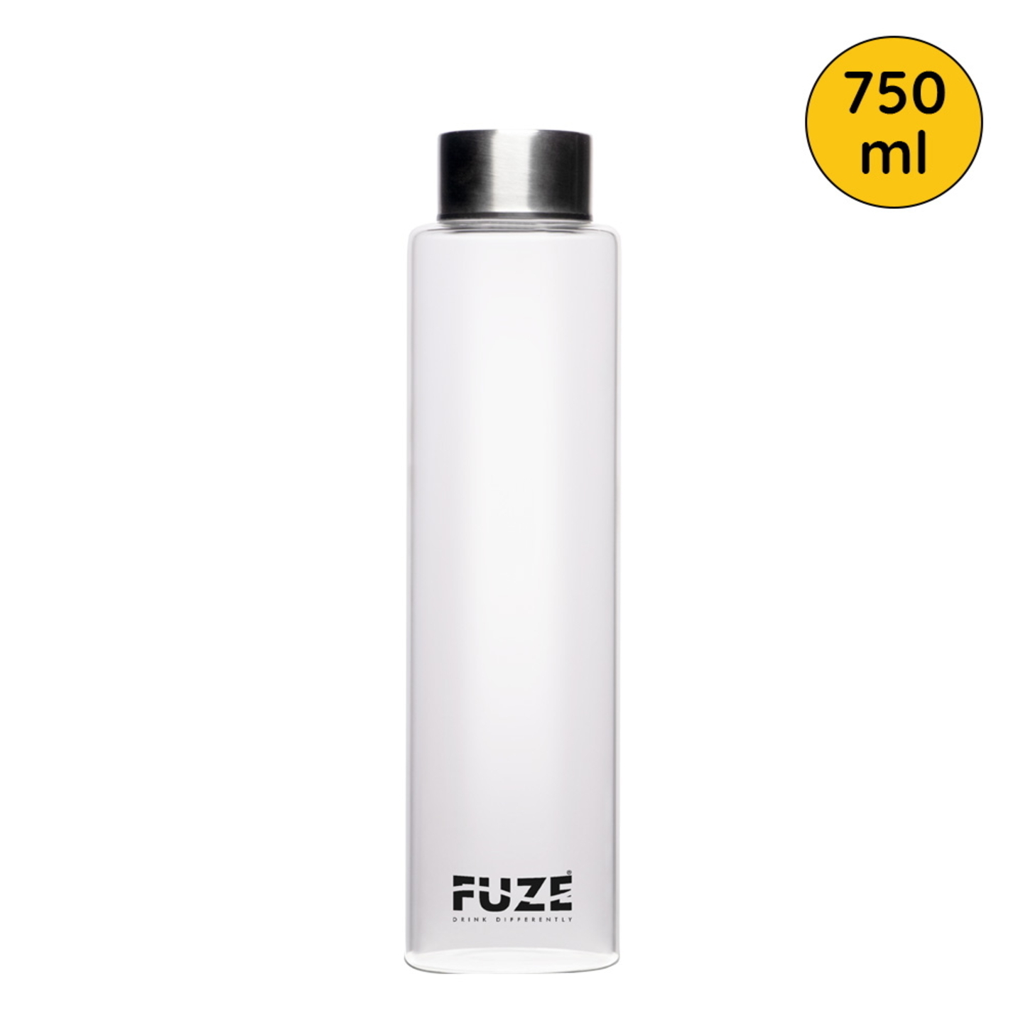 Fuze Borosilicate Glass Bottle: 750 ml