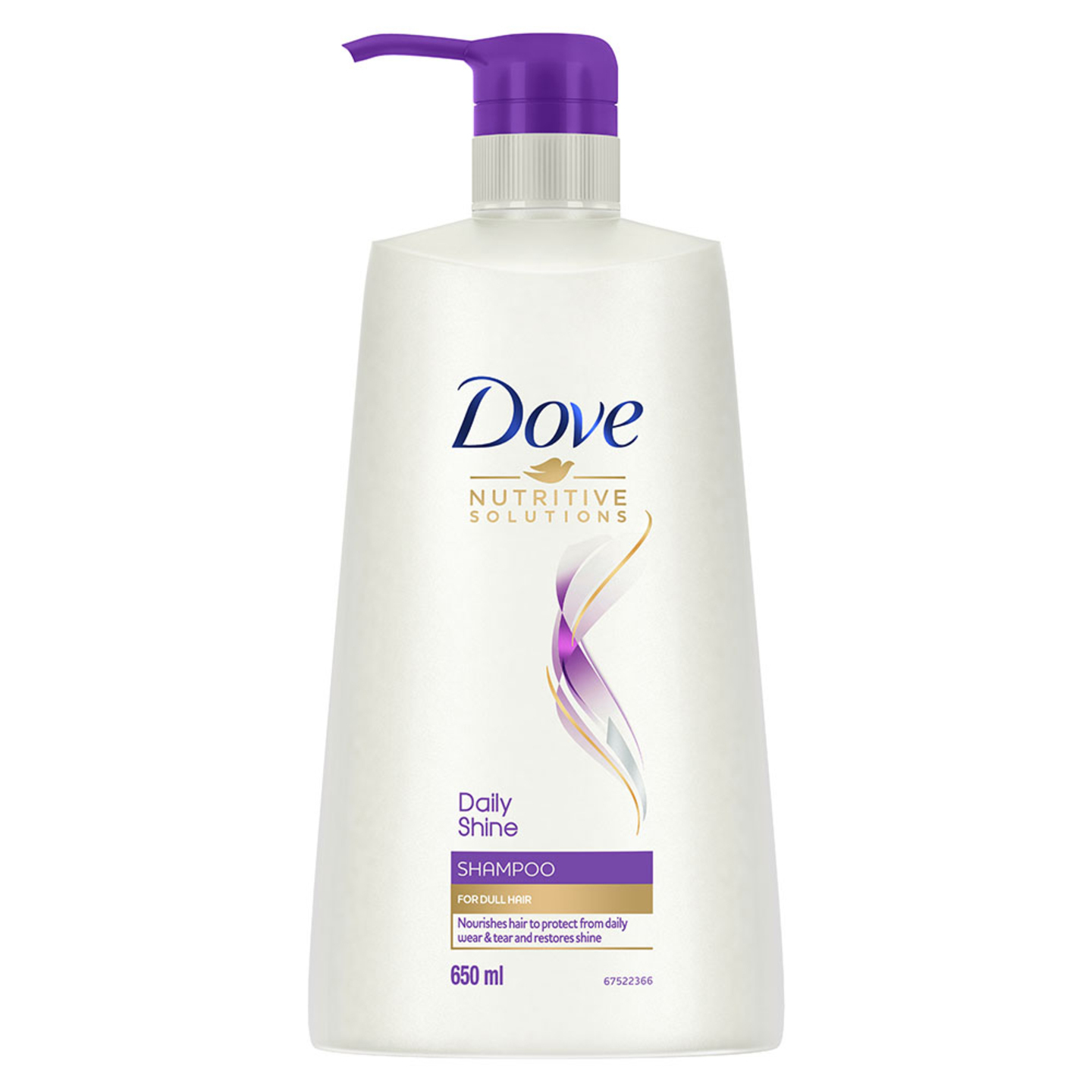 Dove Daily Shine Shampoo: 650 ml