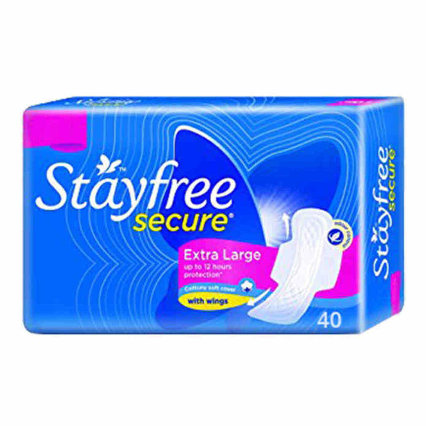 Stayfree Secure Cottony Wings XL: 40 U