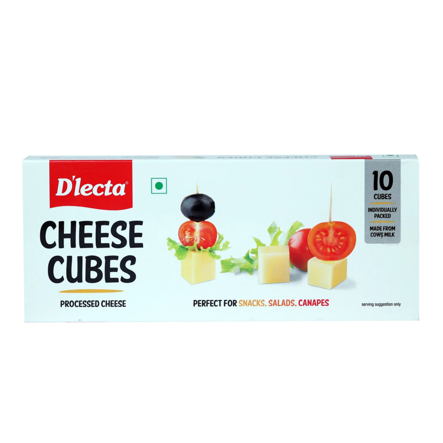 D'lecta Cheese Cubes: 200 gms1