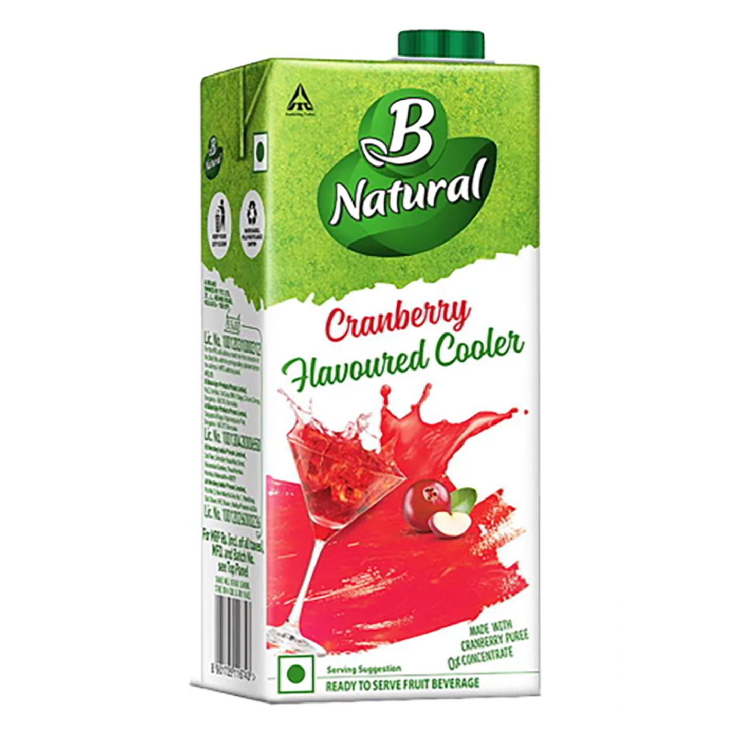 B Natural Cranberry Juice : 1 Litre