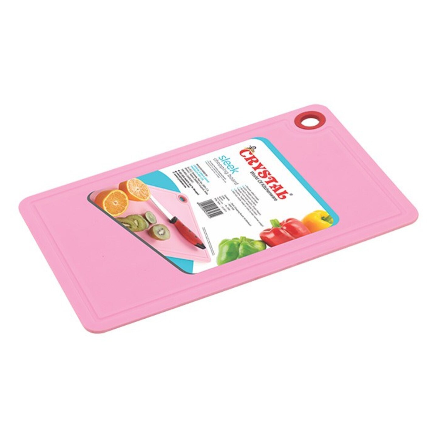 Crystal Sleek Chopping Board Small - Assorted: 1 Unit