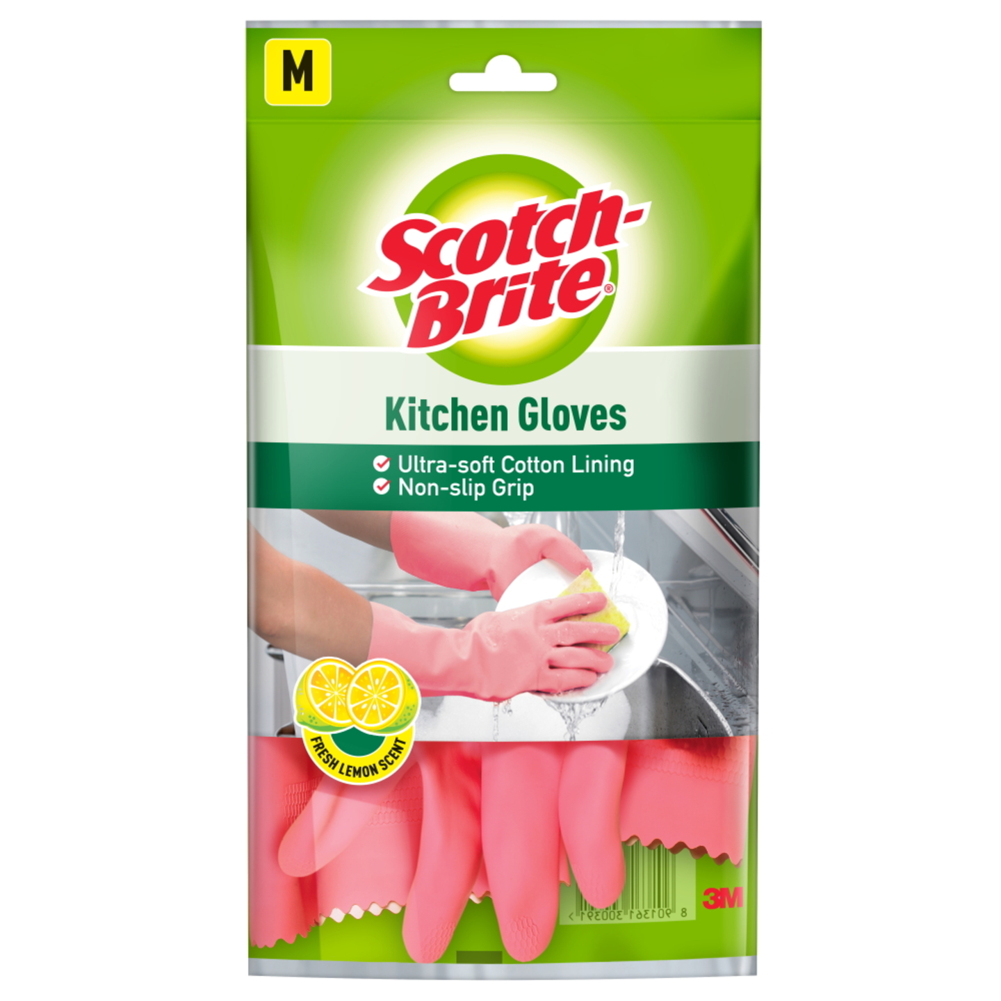 Scotch-Brite Gloves (Size - M): 1 Unit