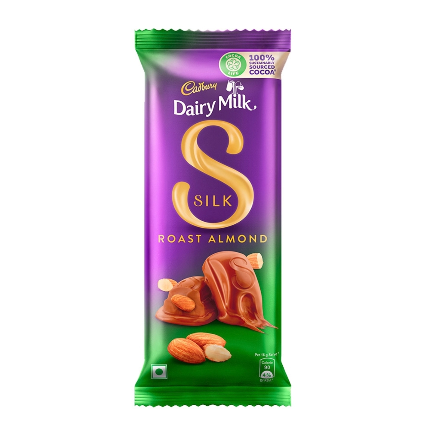 Cadbury Dairy Milk Silk Roast Almond Chocolate: 137 gms