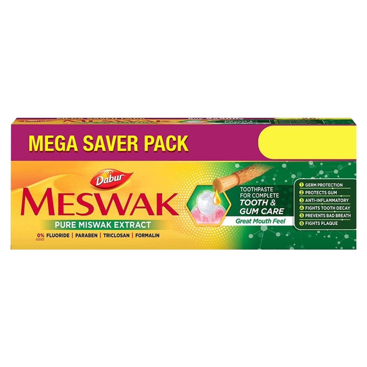 Dabur Meswak Toothpaste: 2 x 200 gms