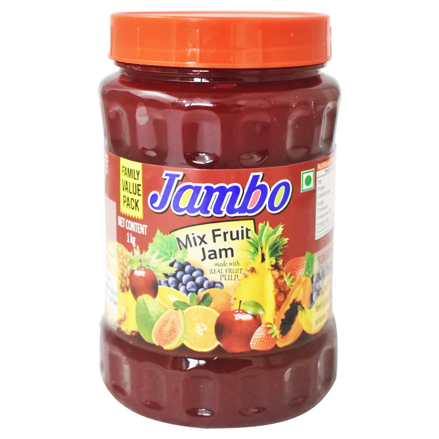 Mala's Jambo Mix Fruit Jam Jar: 1 kg