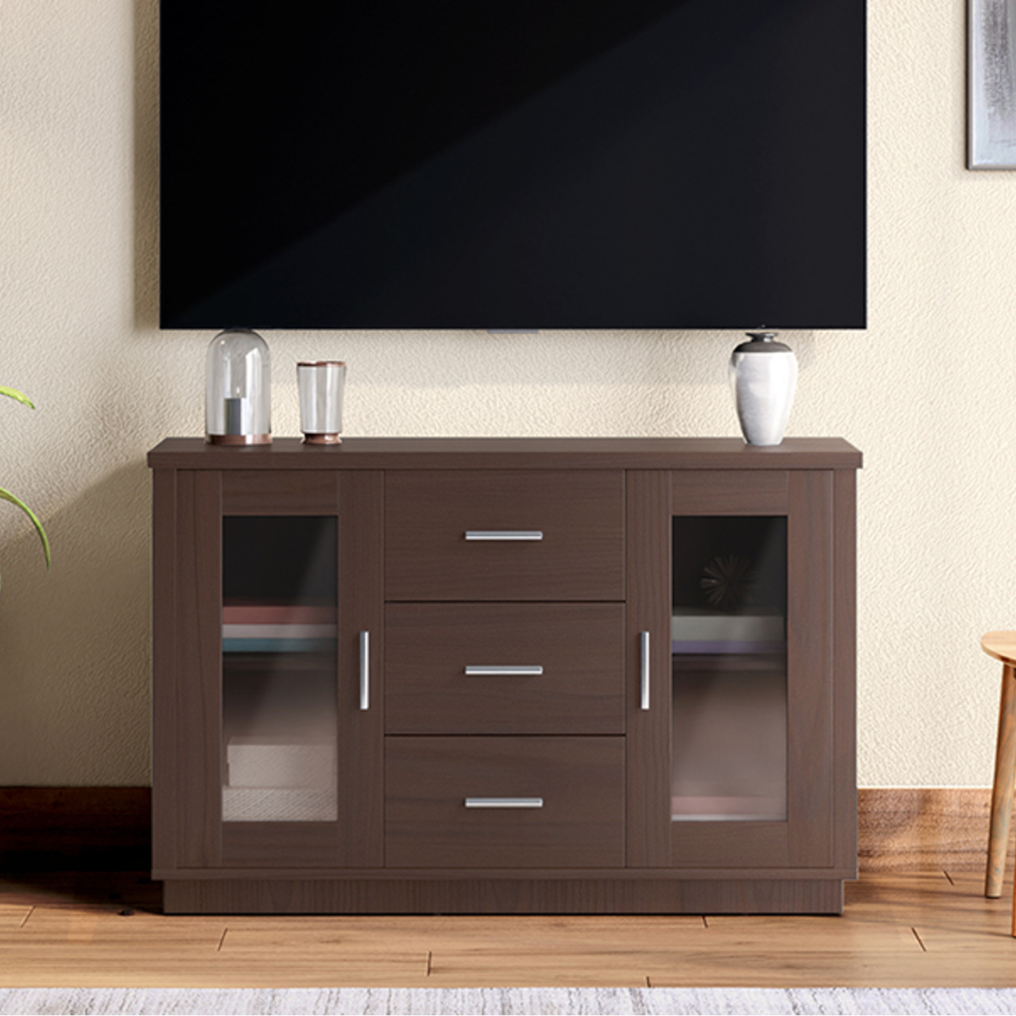 Godrej Expo Small Display Unit Engineered Wood, Advance Cherry