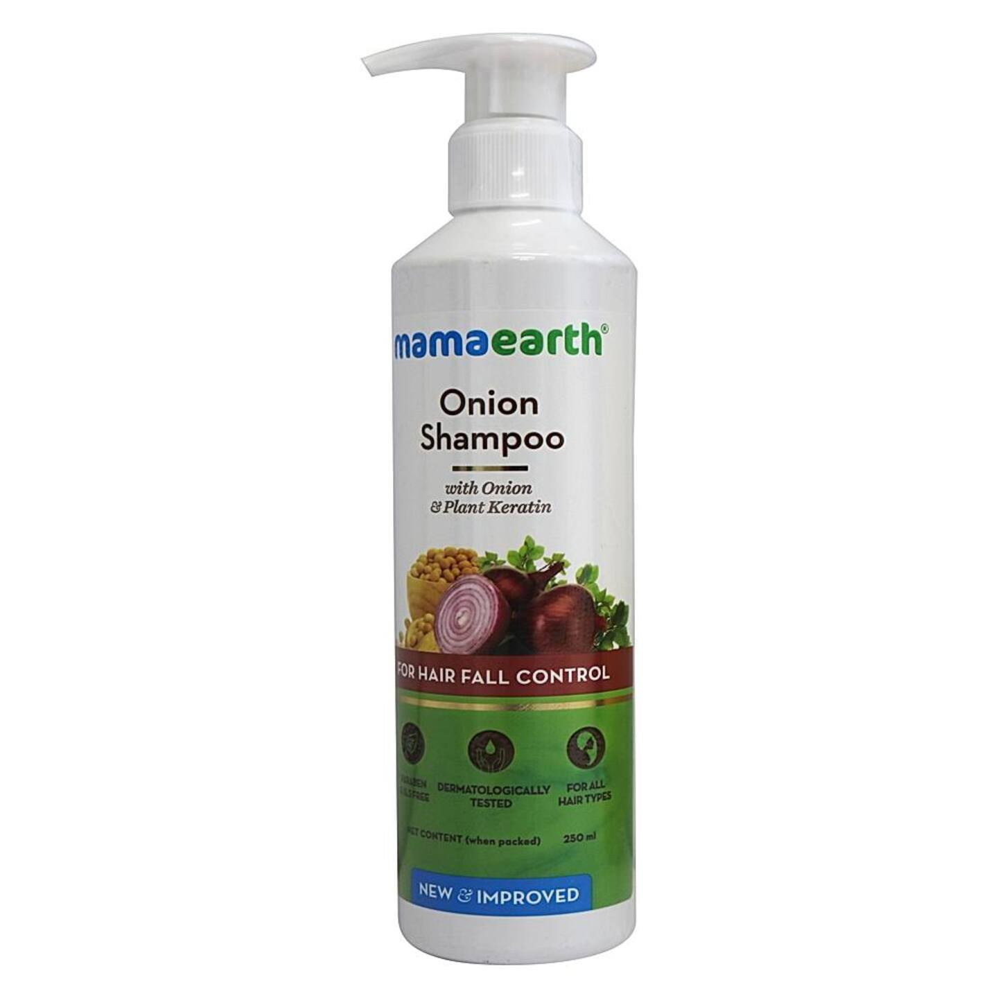 Mamaearth Onion & Plant Keratin Shampoo: 250 ml