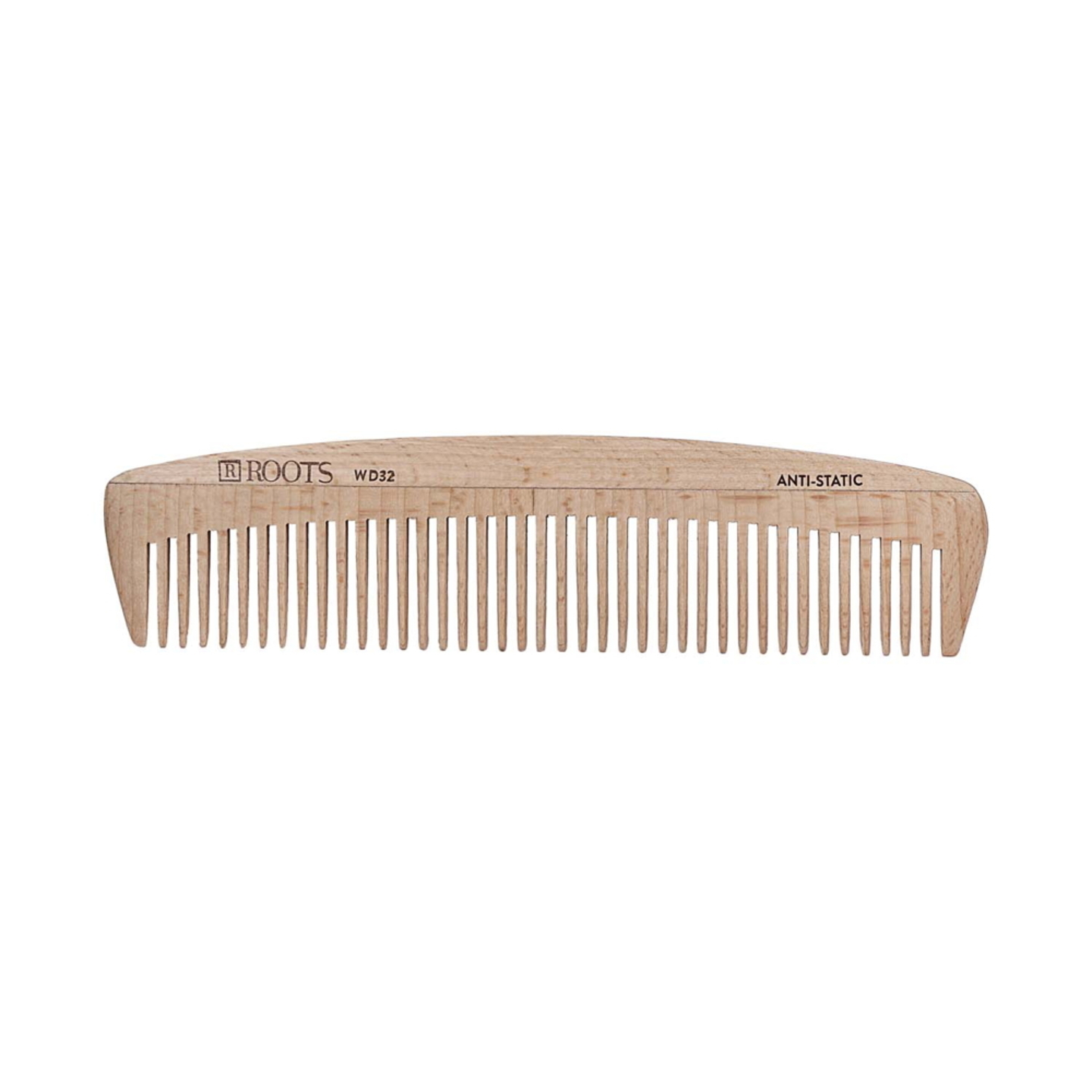 Roots Hair Comb Wooden WD32: 1 Unit