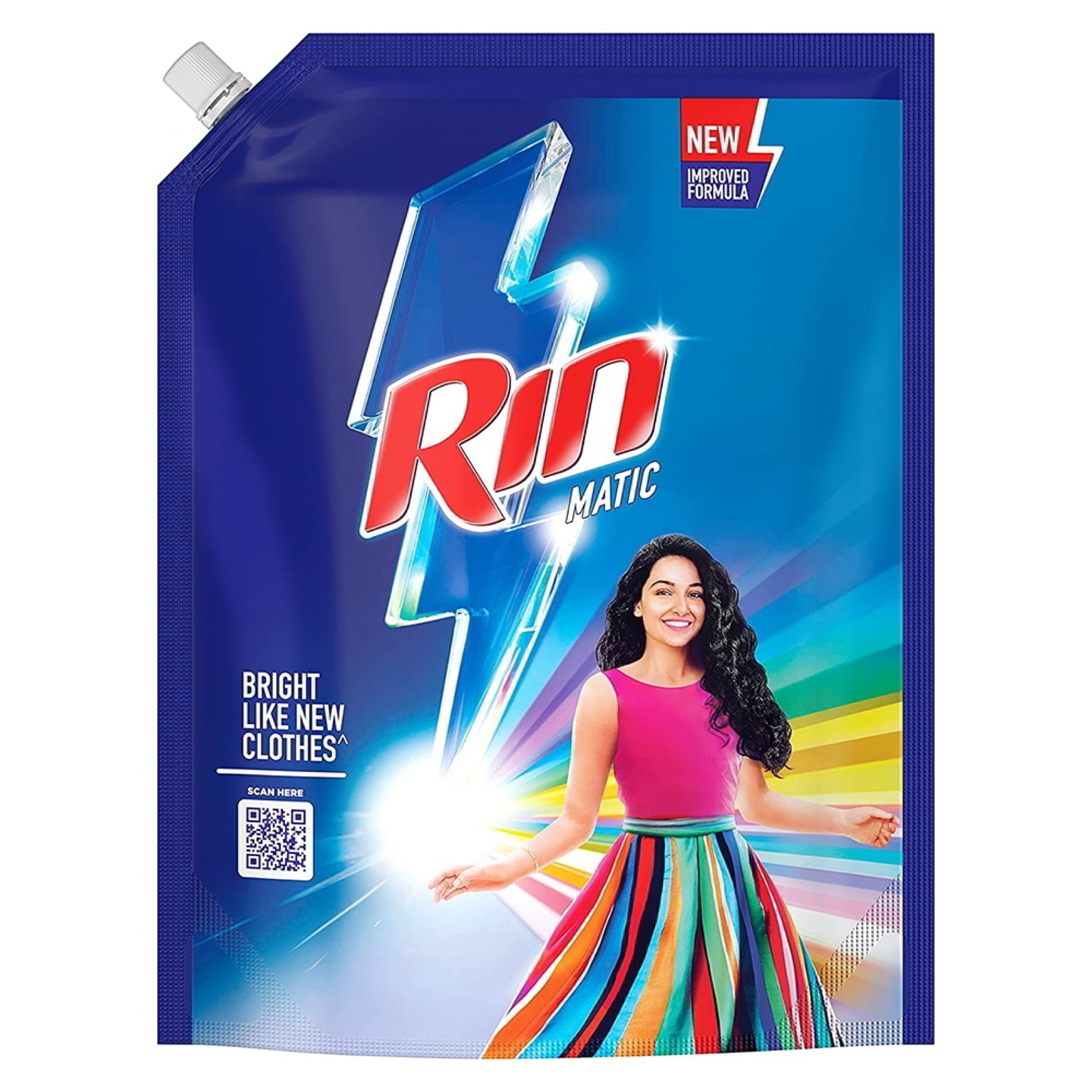 Rin Liquid Detergent Pouch: 2 Litres