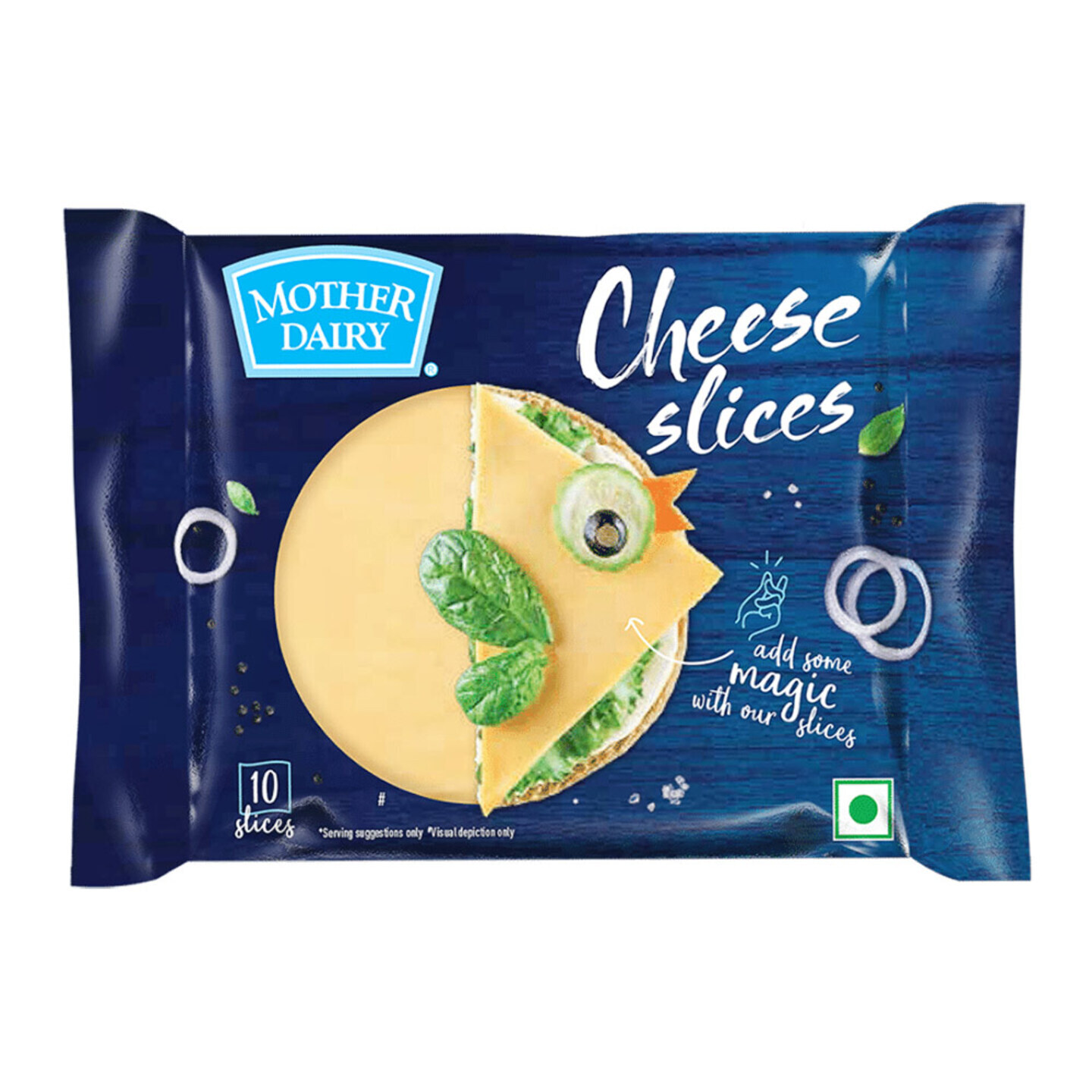 Mother Dairy Cheese Slices: 200 gms