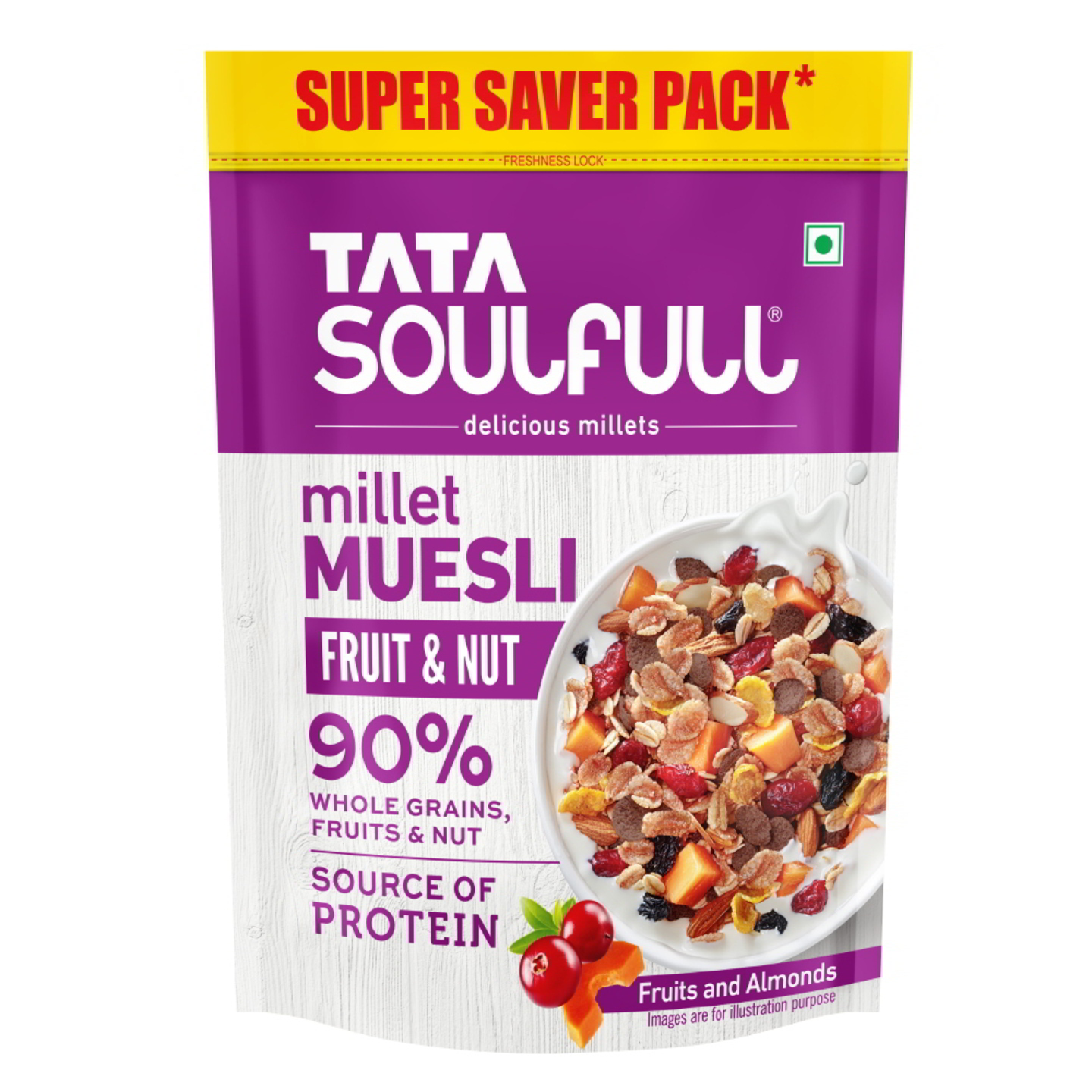 Tata Soulfull Millet Muesli - Fruit and Nut: 1 kg