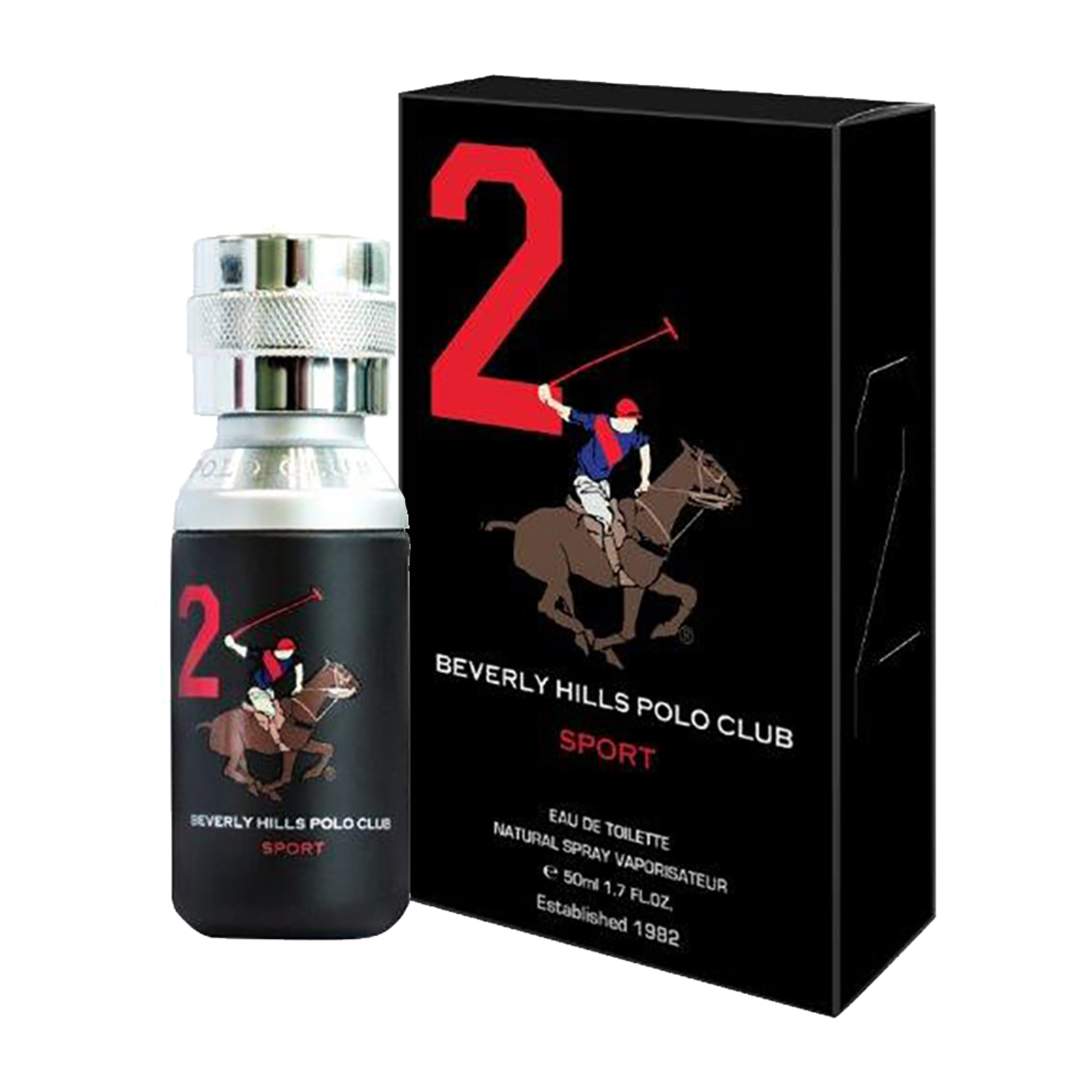 Beverly Hills Polo Club Sport No.2 Eau Men's De Toilette: 50 ml