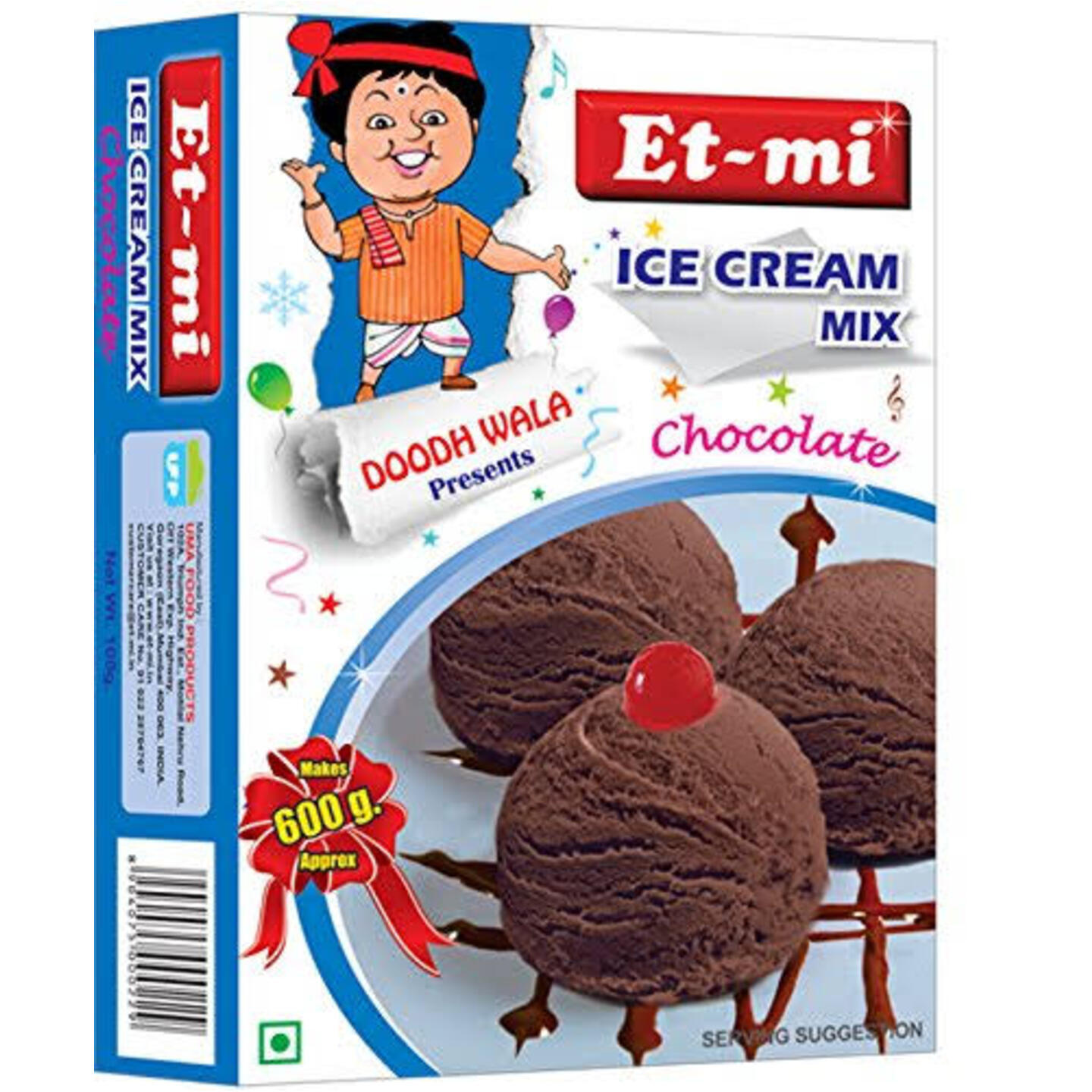 Et-Mi Ice Cream Mix Chocolate Flavour: 100 gms