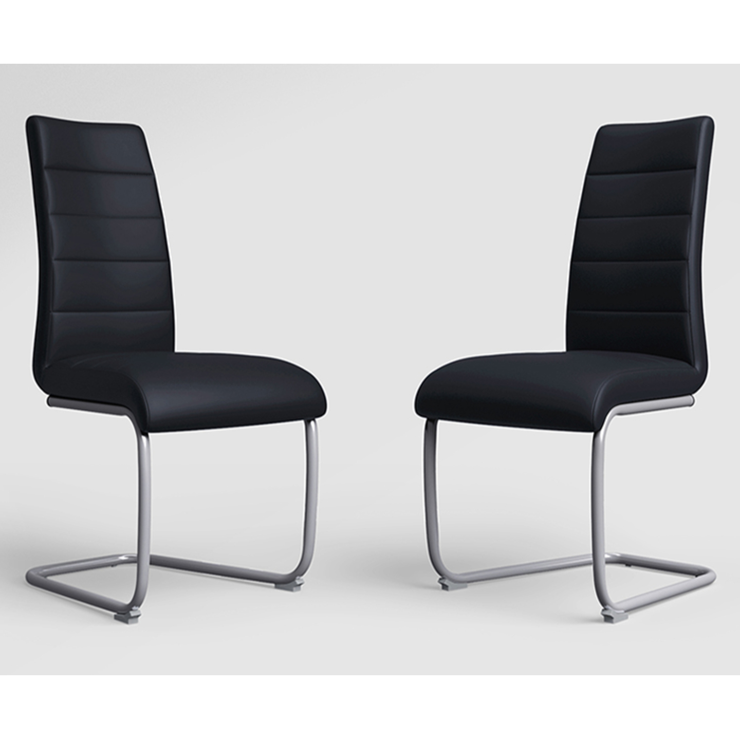 Godrej Pluto Pro Dining Chair Set Of 2, Black