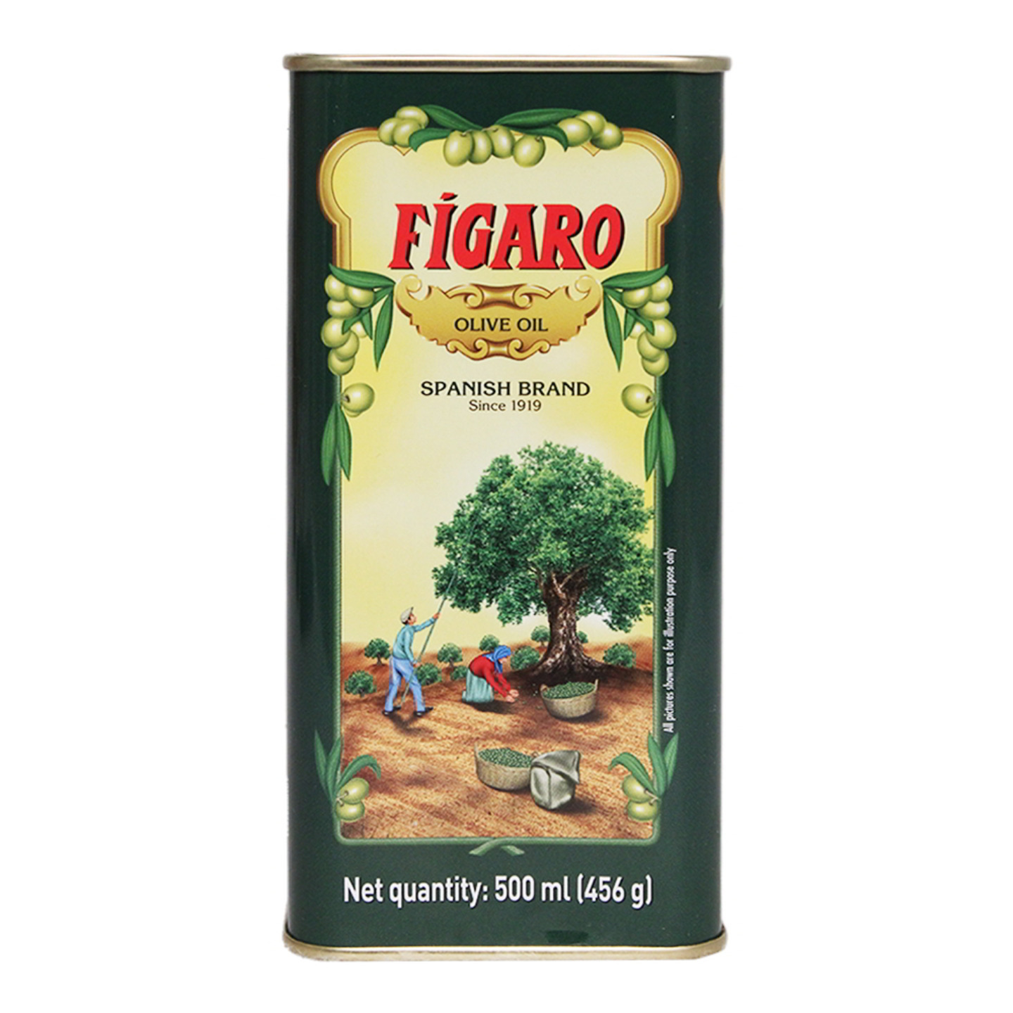 Figaro Olive Oil Tin