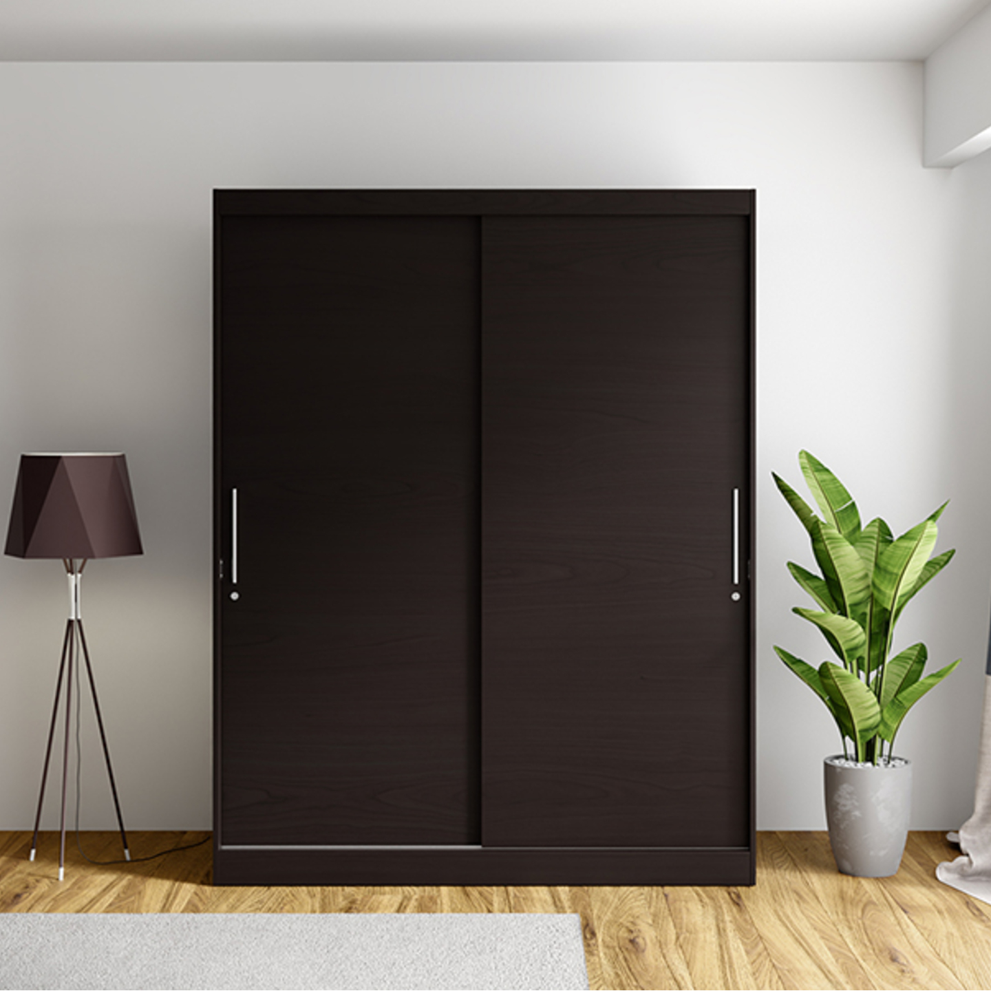 Godrej Waldorf 1600W Wooden Wardrobe Colarain