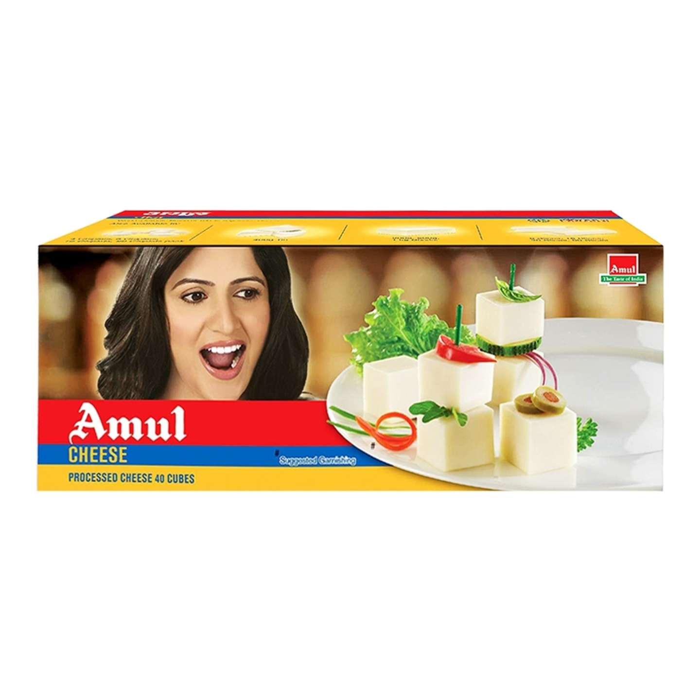 Amul Processed Cheese Cubes: 1 kg