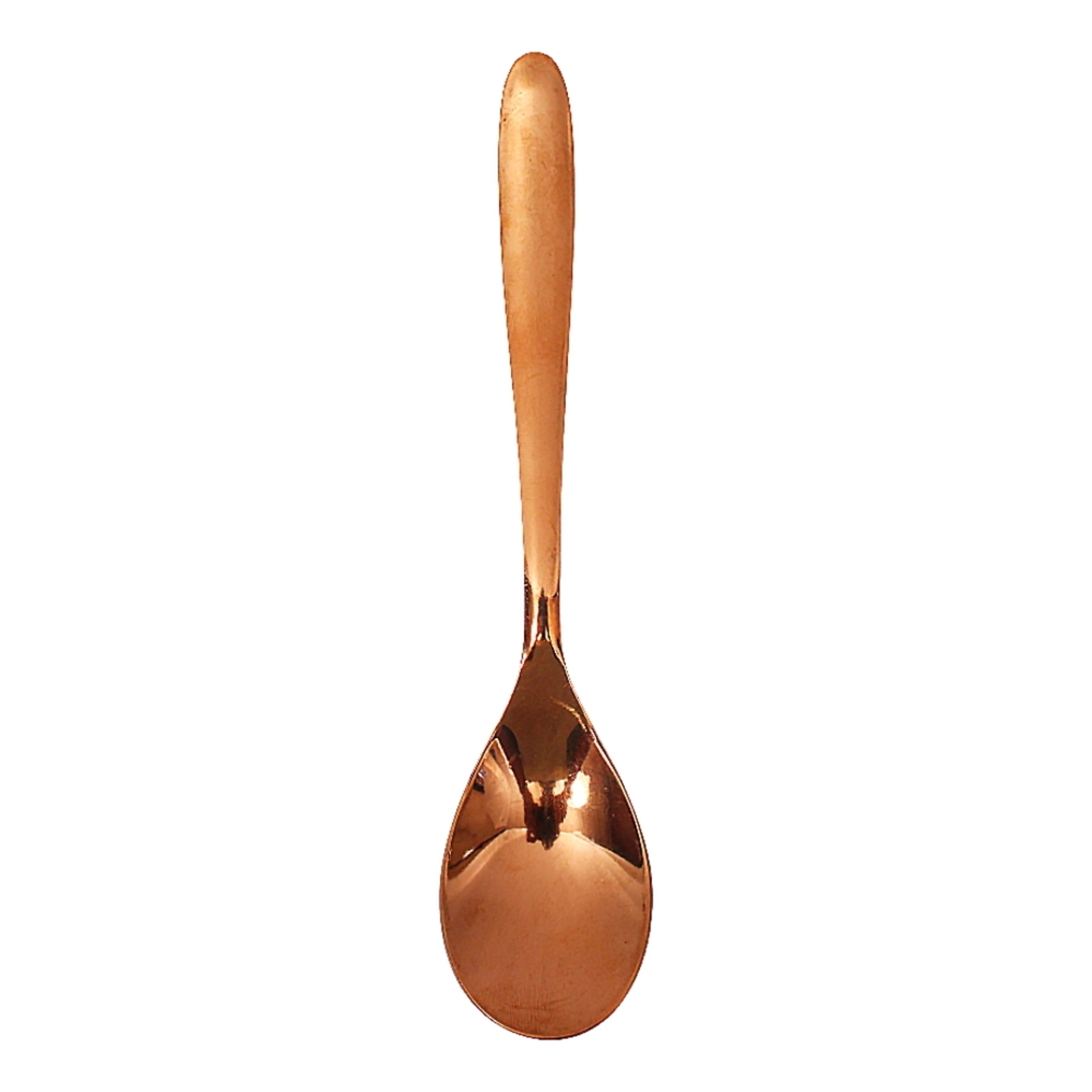 Stainless Steel Copper Finish Baby Spoon: 1 Unit