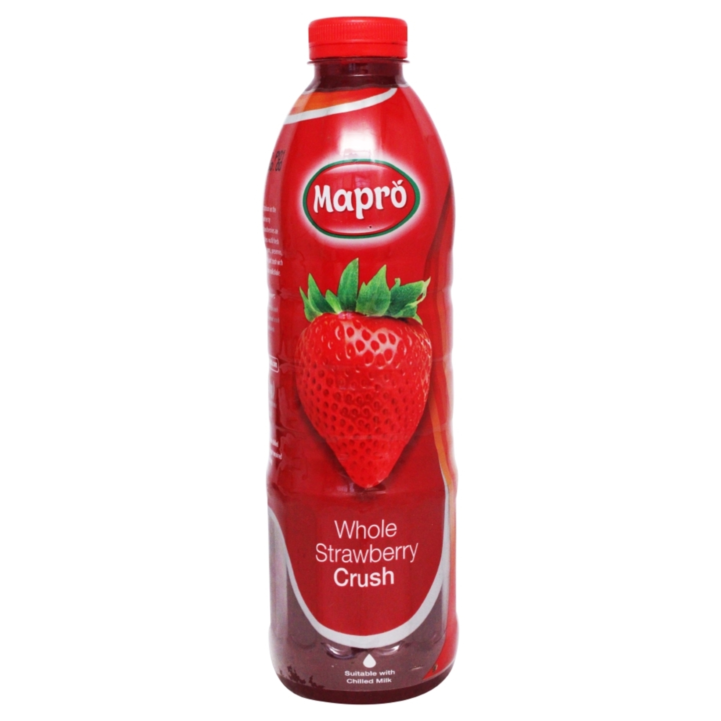 Mapro Whole Strawberry Crush: 1 Litre